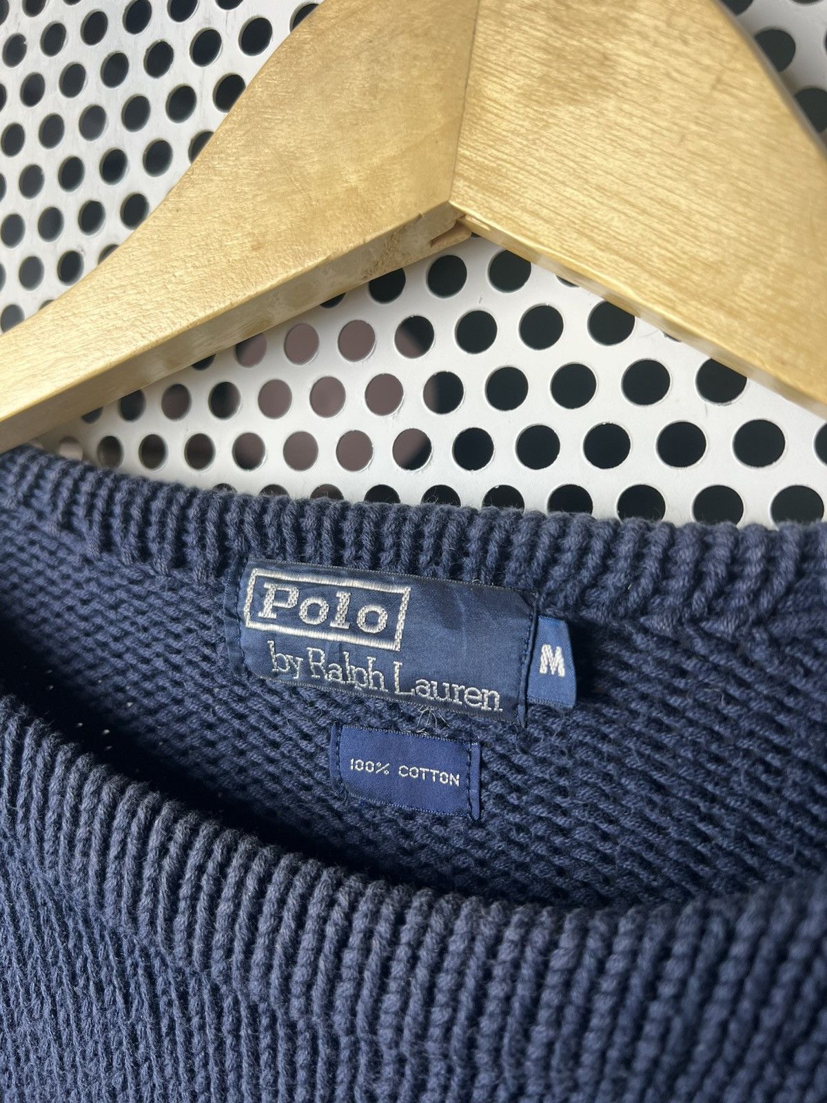 Polo Ralph Lauren Polo Ralph Lauren “P” Letterman Knit Sweater Size US M / EU 48-50 / 2 - 5 Thumbnail