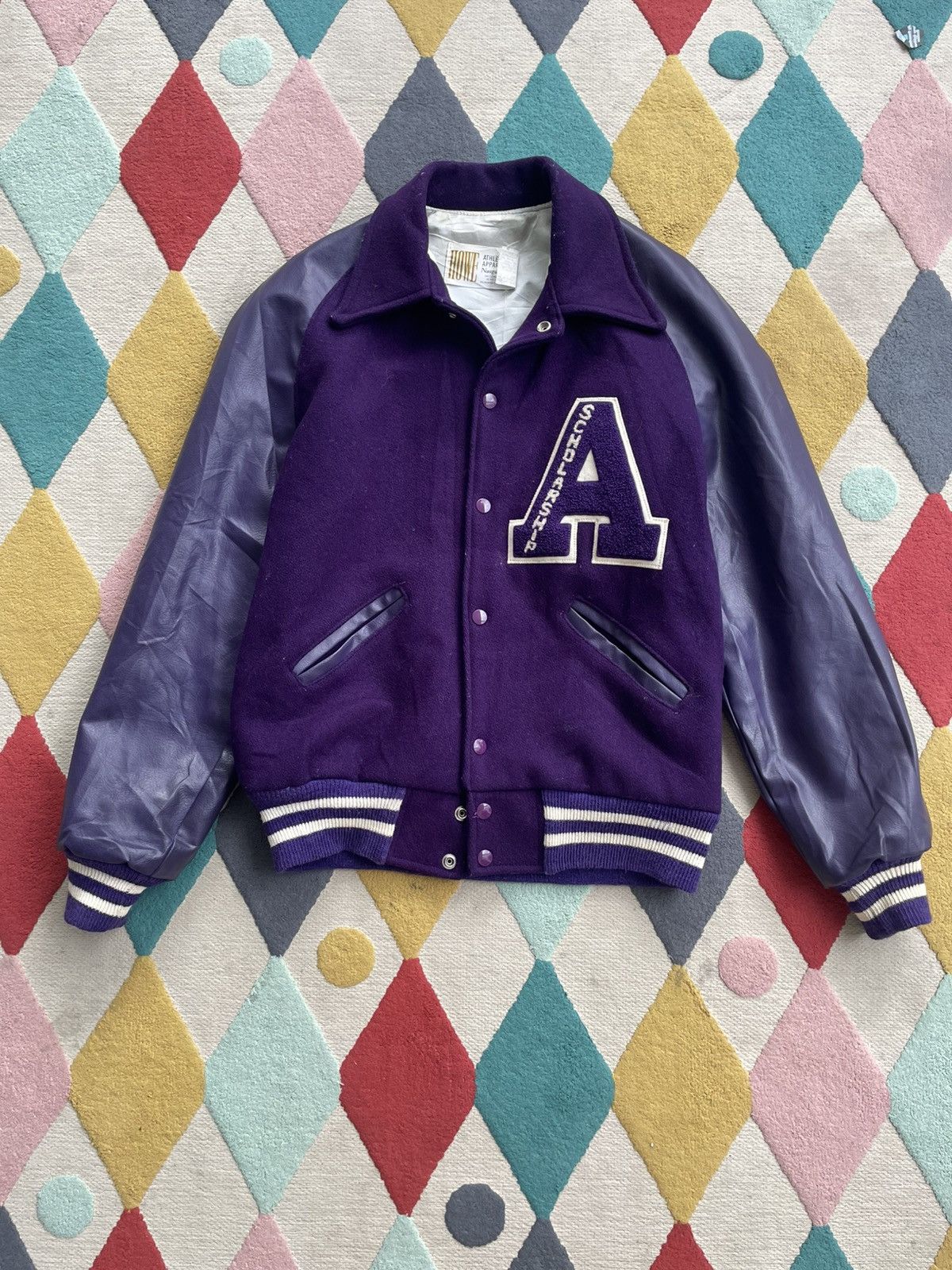 Vintage Vintage D Varsity Letterman Size US M / EU 48-50 / 2 - 1 Thumbnail