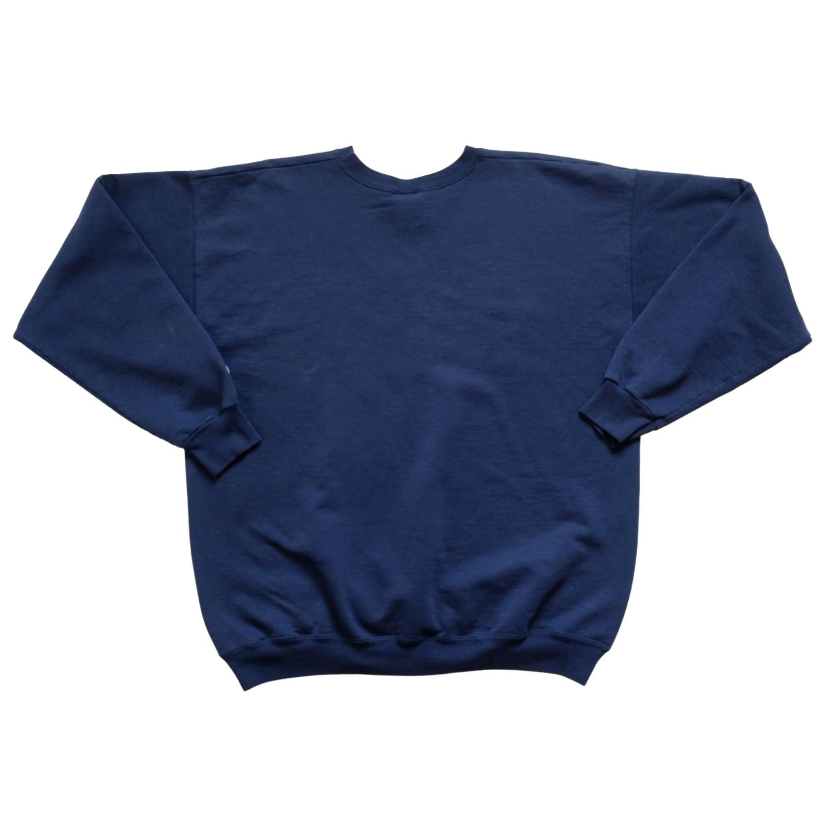 Champion VINTAGE Champion Sweatshirt 90s Blue Crewneck Pullover Raglan Logo Men L Size US L / EU 52-54 / 3 - 3 Thumbnail
