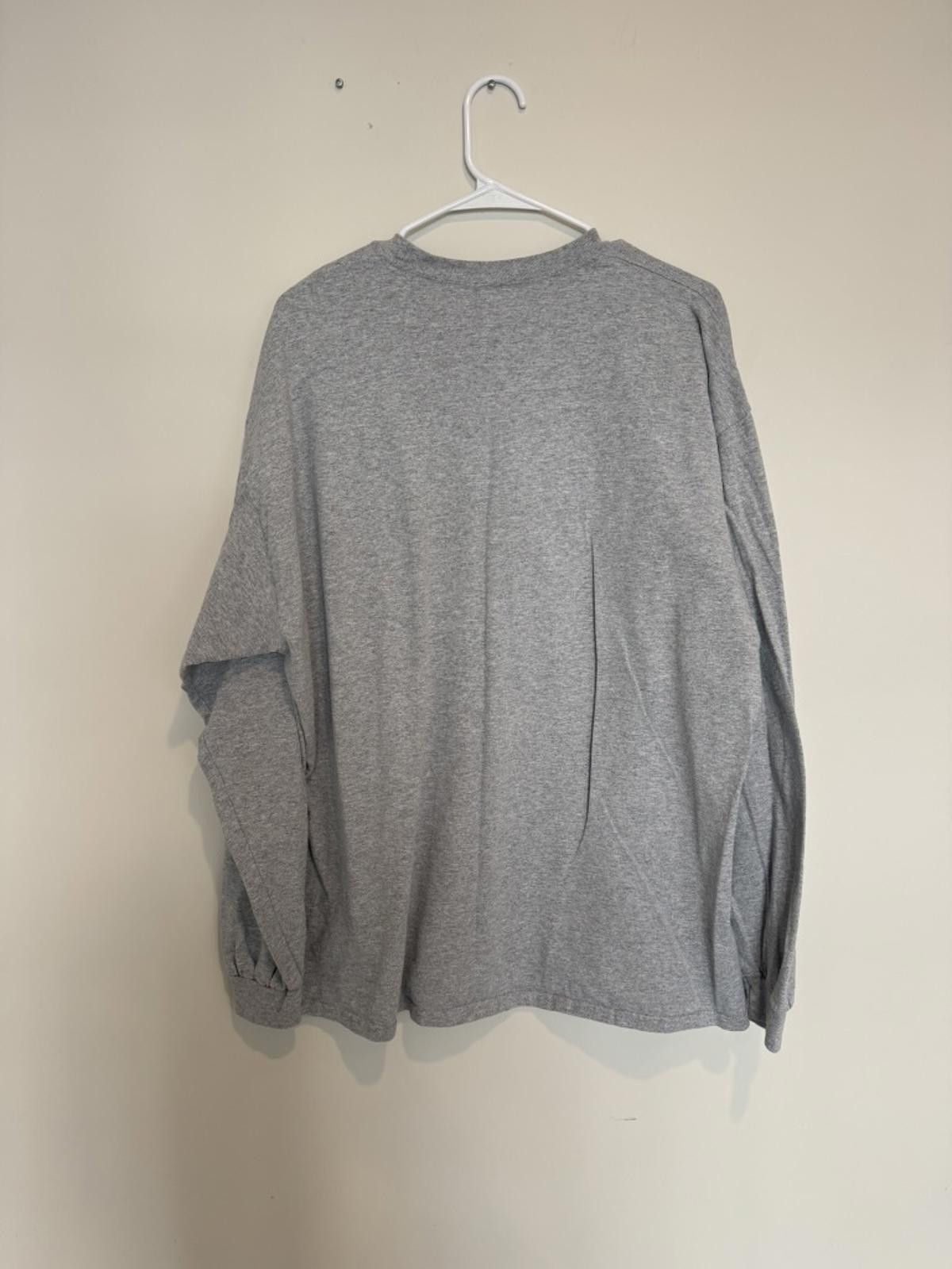 Travis Scott Cactus Jack Live From Utopia Gray Long Sleeve Shirt XL Size US XL / EU 56 / 4 - 4 Thumbnail