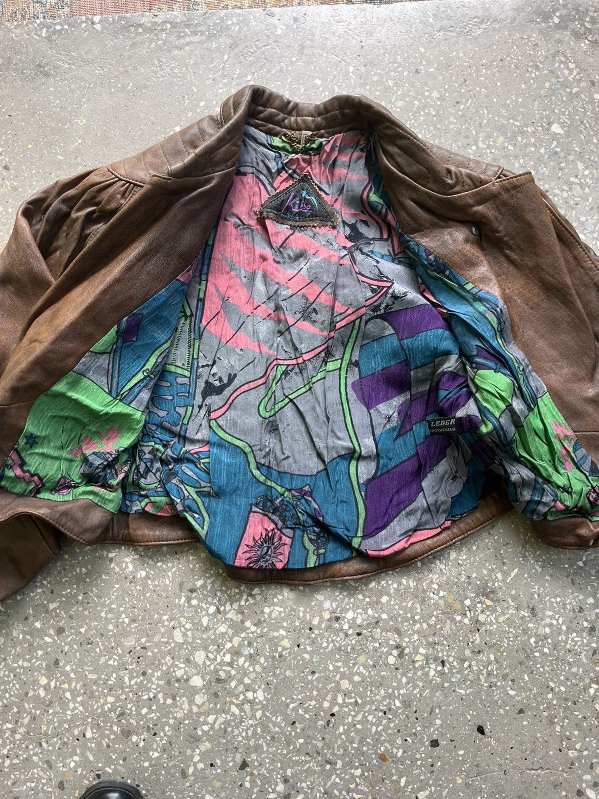 Other Vintage Leather Jacket Guidi Style Y2K Avant Garde Size M / US 6-8 / IT 42-44 - 9 Thumbnail