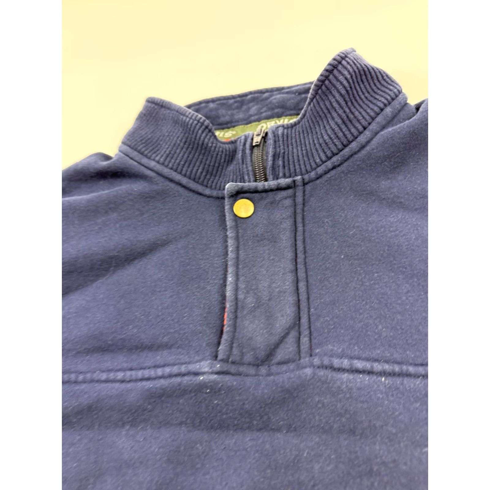 Orvis Orvis Sweatshirt Men L Blue 1/4 Zip Fleece Mock Neck Pullover Solid Size US L / EU 52-54 / 3 - 4 Thumbnail