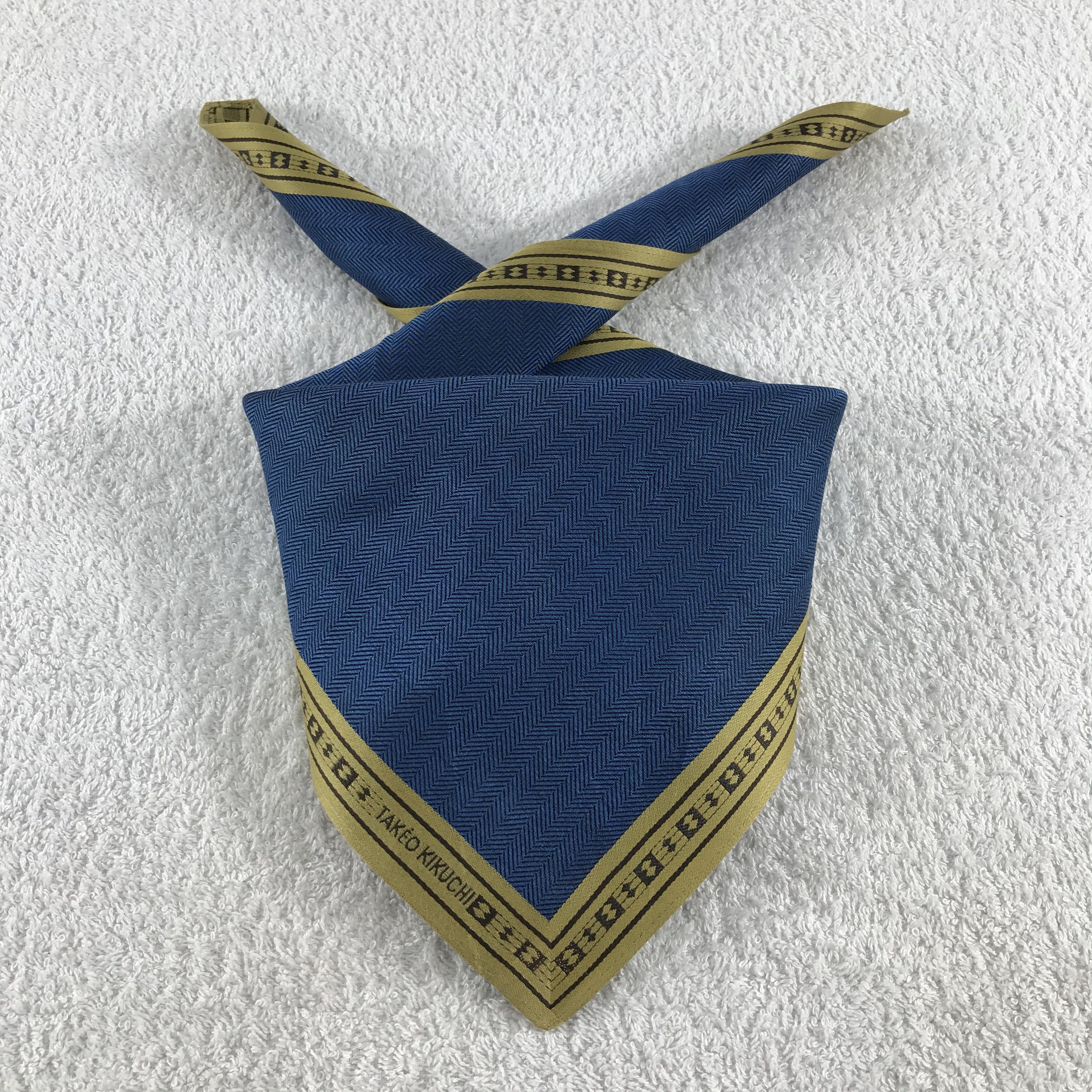 Takeo Kikuchi × Vintage Takeo Kikuchi Bandana / Handkerchief / Neckerchief - S263 Size ONE SIZE - 3 Thumbnail