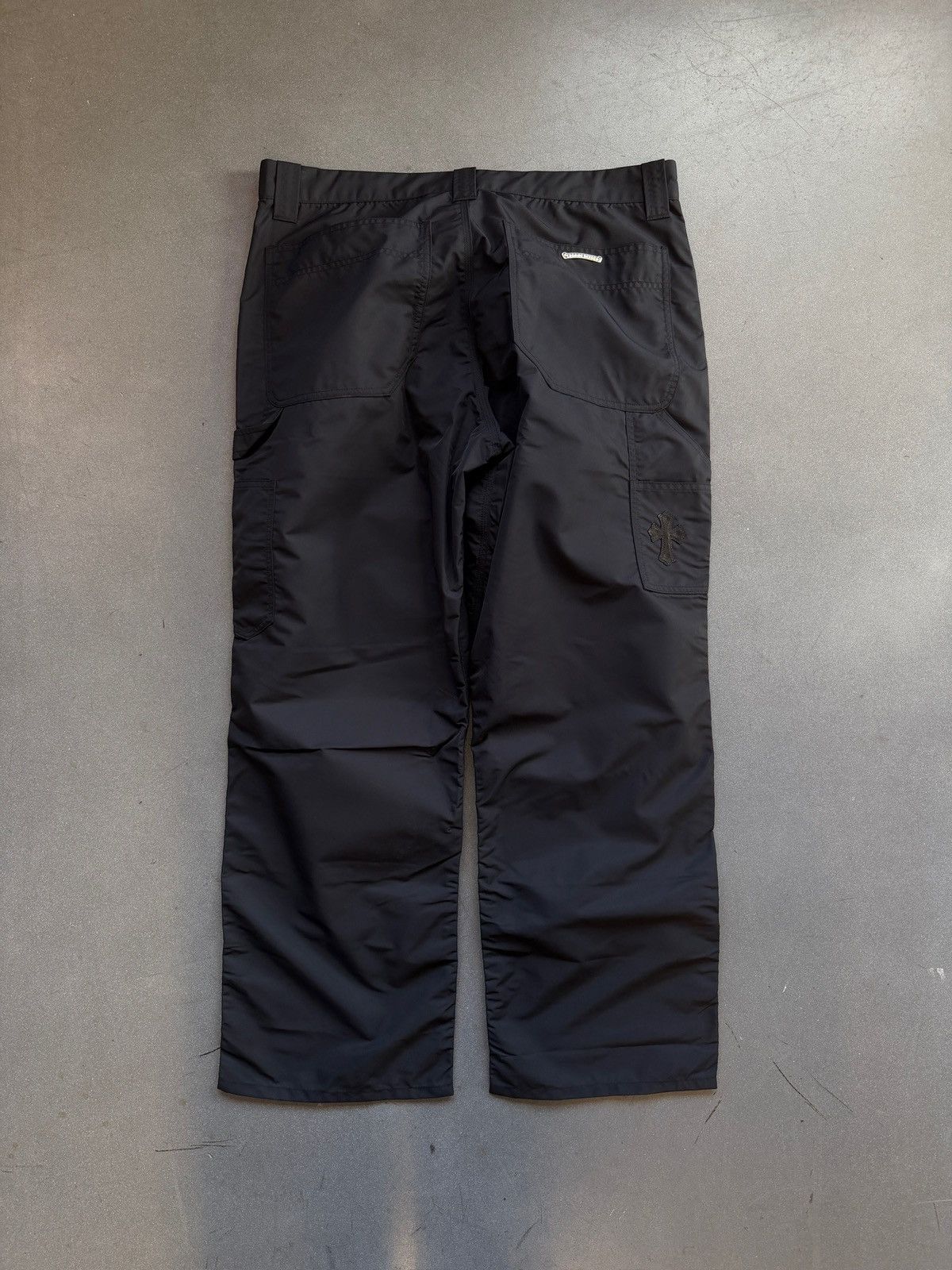 Chrome Hearts Chrome Hearts Carpenter Double Knee Nylon/Leather Pants Size US 36 / EU 52 - 2 Thumbnail