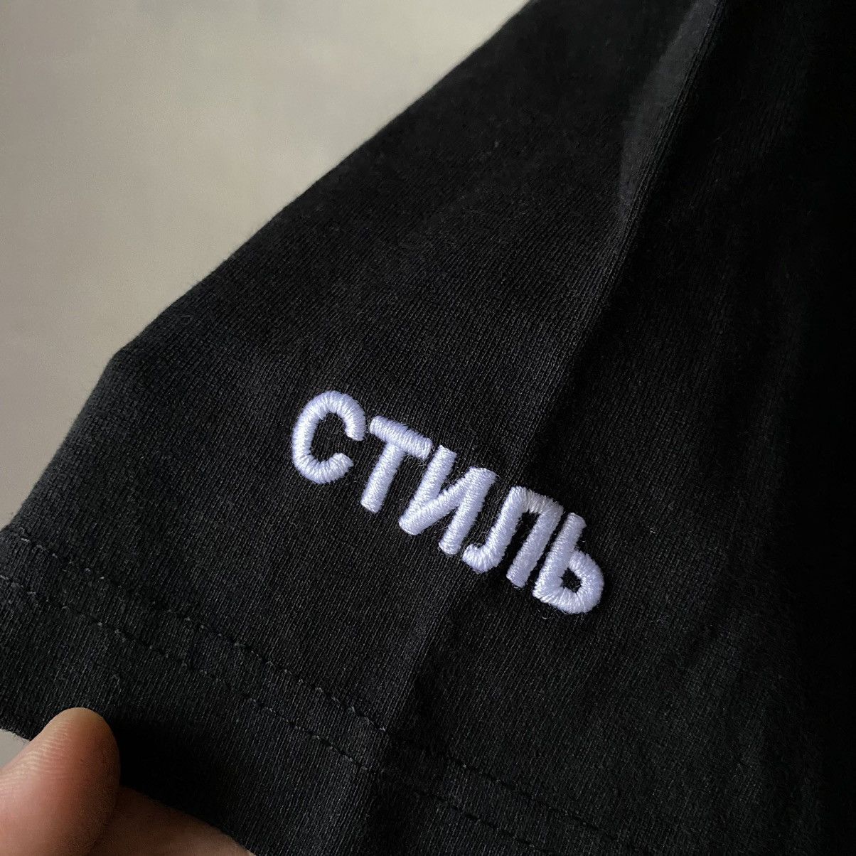 Heron Preston Bird Logo Oversized Tee Size US L / EU 52-54 / 3 - 4 Thumbnail