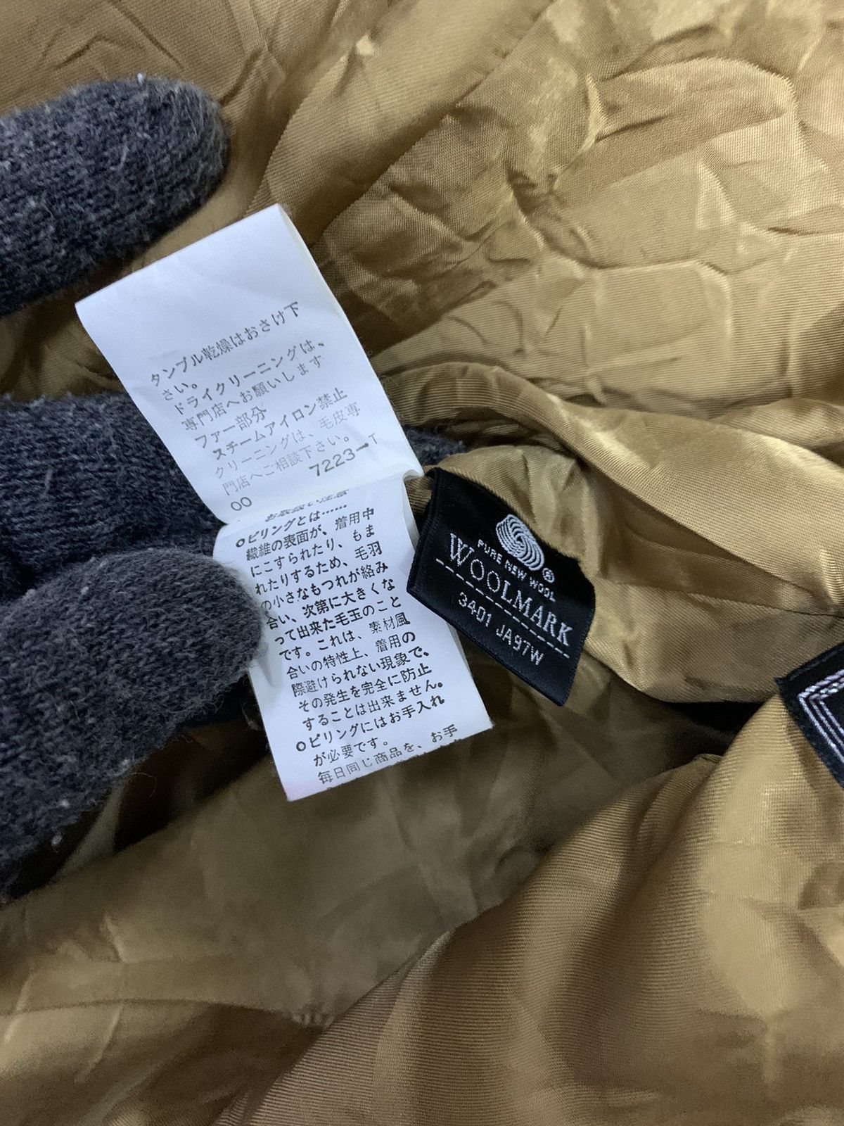 Designer × Japanese Brand × Yohji Yamamoto Ined X Angora Yohji Yamamoto Wool Long Jacket Button Down Size S / US 4 / IT 40 - 11 Thumbnail
