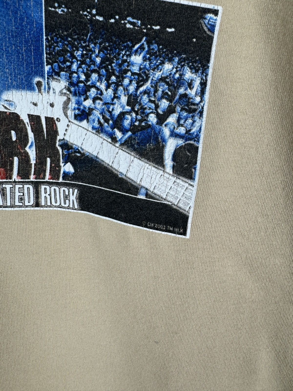 Mtv × Vintage MTV vintage 2003 Rock im Park beige band tee shirt Size US XL / EU 56 / 4 - 8 Thumbnail