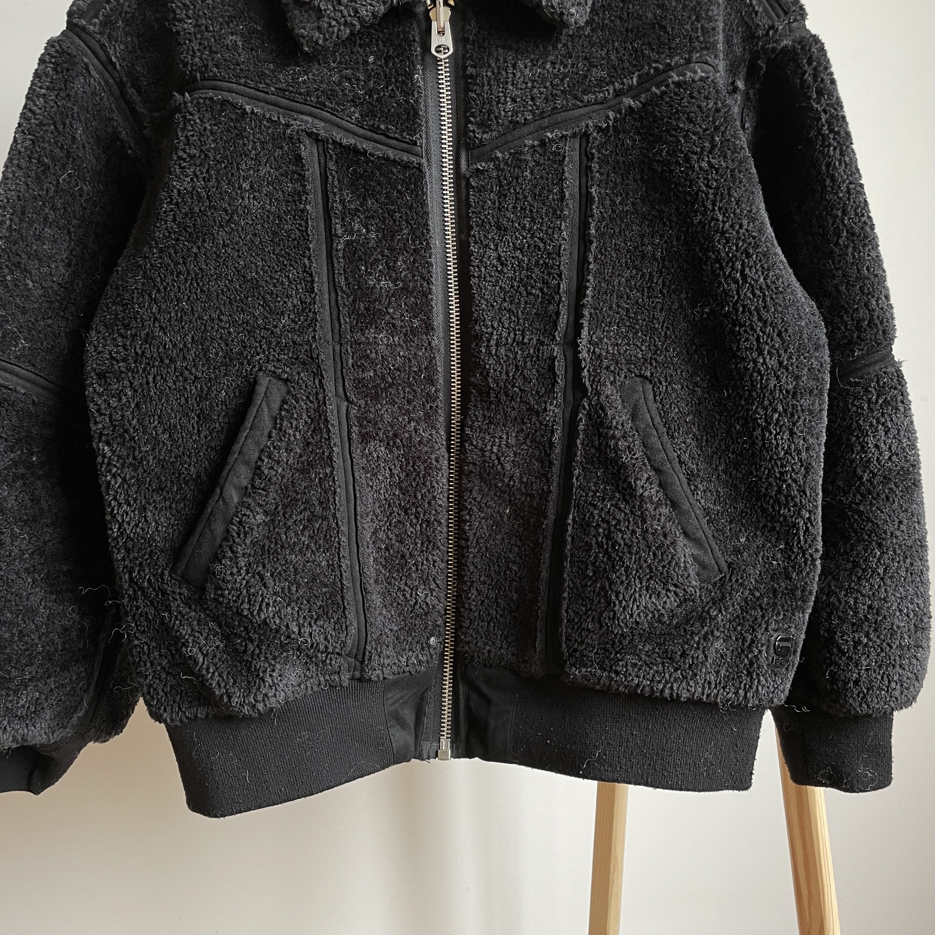 G-Star G Star Raw Womens Deline Teddy Reversible Bomber Jacket Size M / US 6-8 / IT 42-44 - 12 Thumbnail