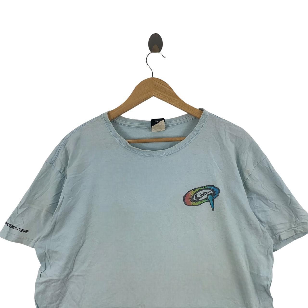 Quiksilver Vintage 90’ QUIKSILVER SURF Discolour Trash Tee Shirt Top Size US L / EU 52-54 / 3 - 3 Thumbnail