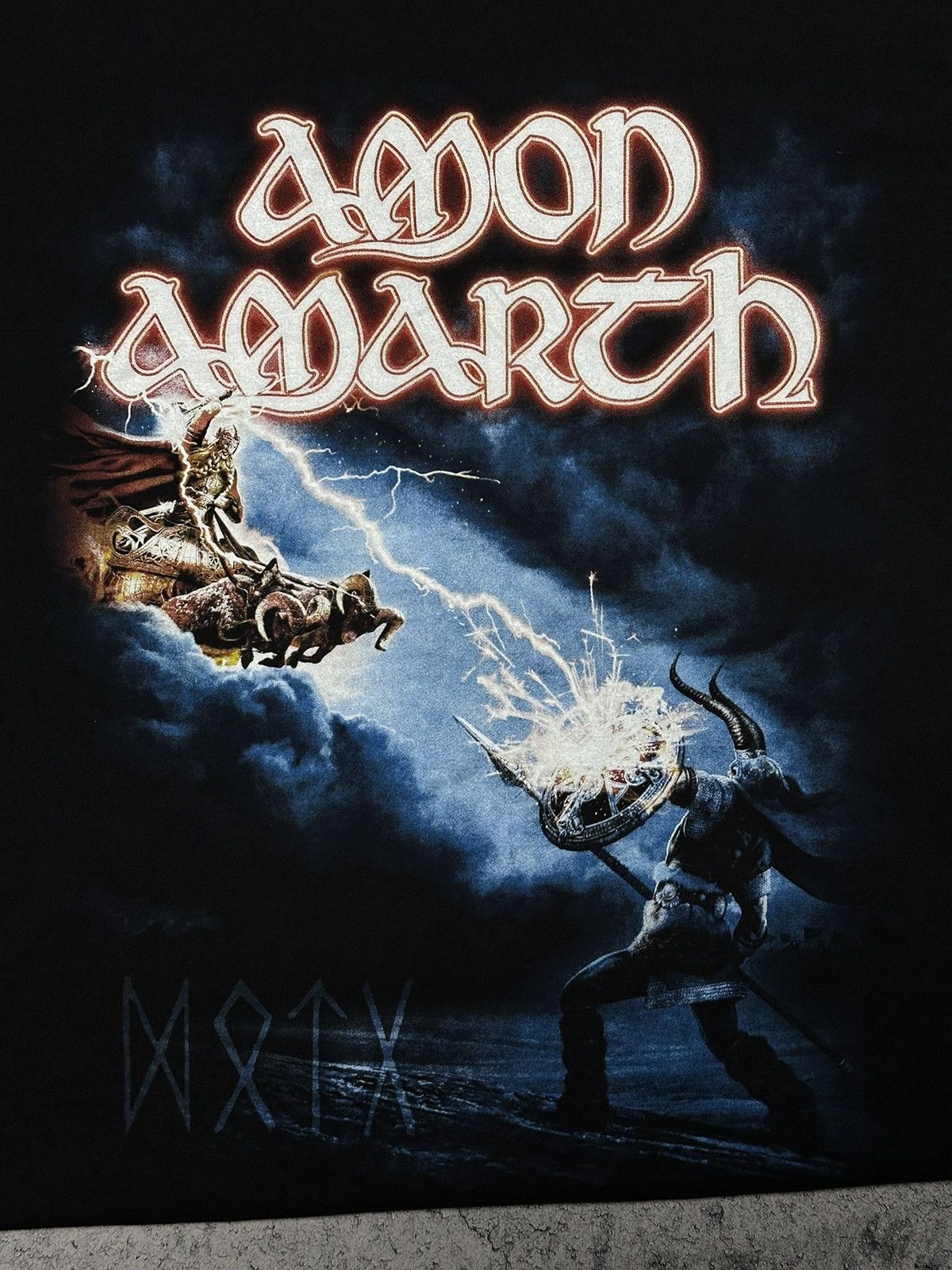 Band Tees Vintage Amon Amarth Band European Tour 2013 T-Shirt Size US XL / EU 56 / 4 - 4 Thumbnail