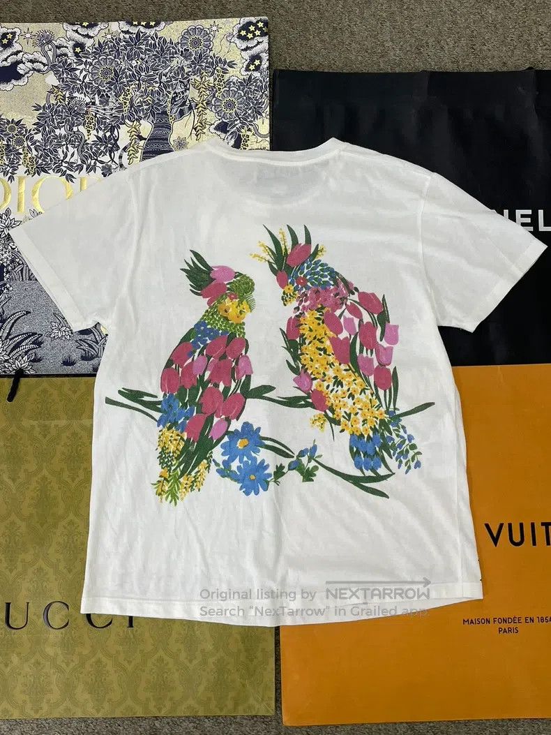 Gucci Gucci Love flower letter printed short-sleeved T-shirt Size M / US 6-8 / IT 42-44 - 3 Thumbnail