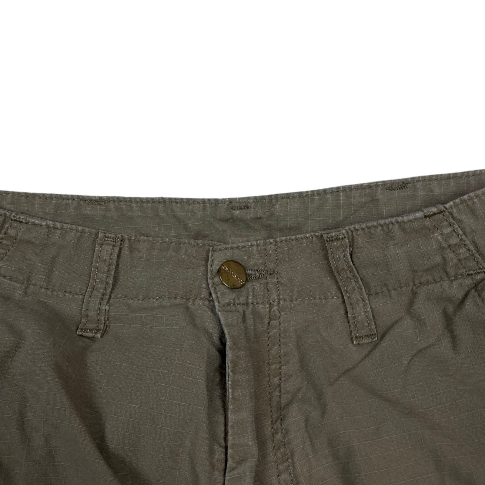 Carhartt × Vintage Carhartt Men's beige Cotton Logo Zip Fly Cargo Pants 27 x 30 Size US 27 - 3 Thumbnail