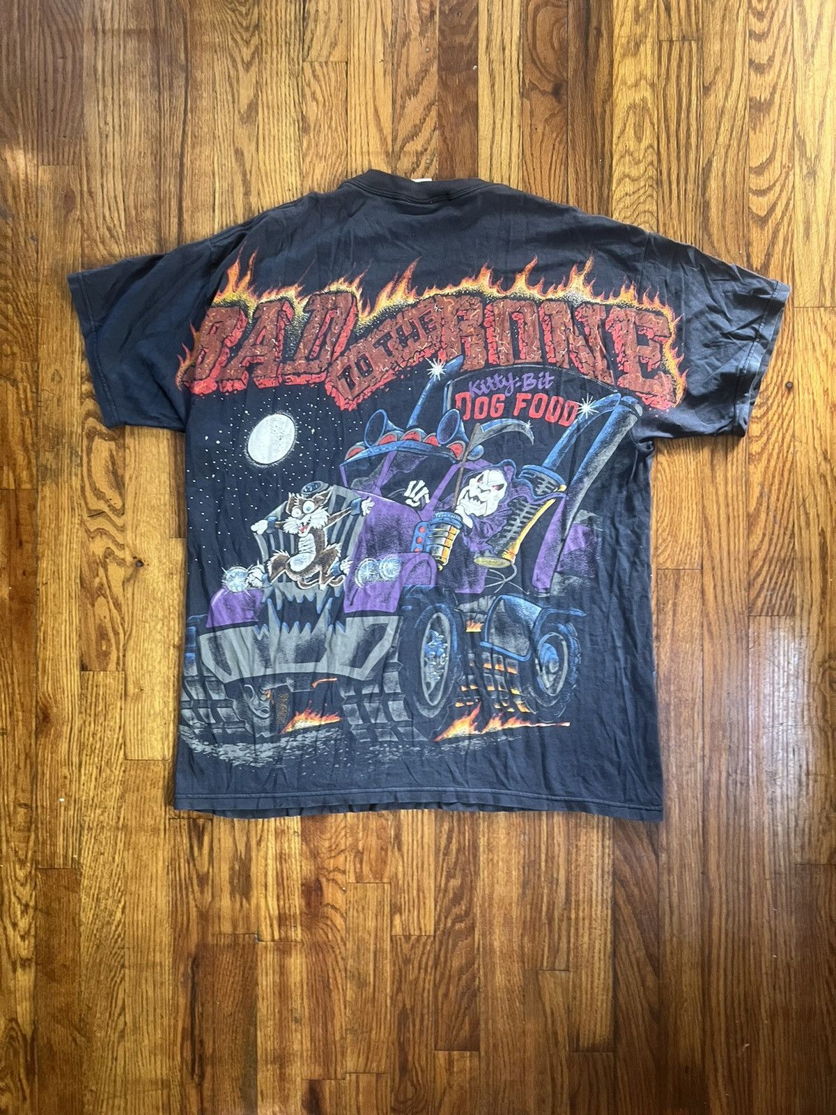 Vintage BAD TO THE BONE ALL OVER PRINT Size US XXL / EU 58 / 5 - 2 Thumbnail