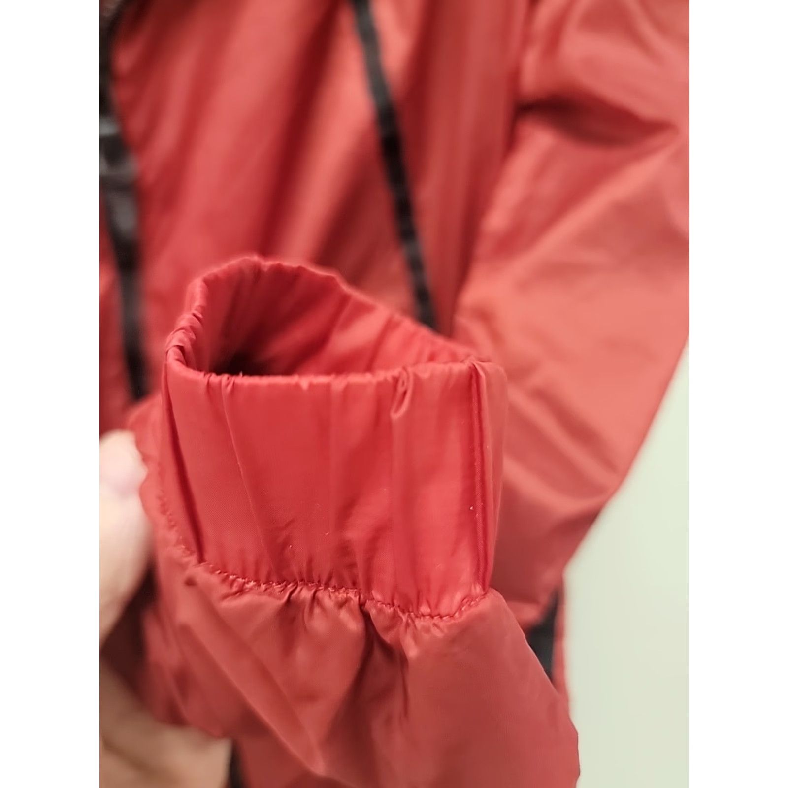 Vintage RUD By Rudsak RED Hooded Windbreaker Womens PS Jacket Size S / US 4 / IT 40 - 6 Thumbnail