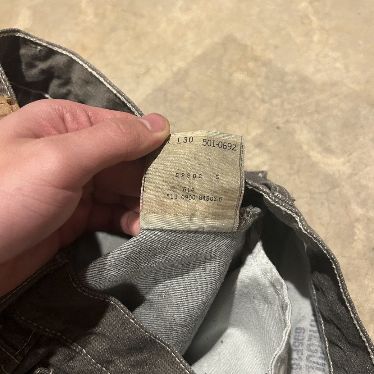 Levi's × Levi's Vintage Clothing × Vintage Rare Vintage 90s Levi’s 501 Olive Drab Jeans Made in USA Size US 30 / EU 46 - 11 Thumbnail
