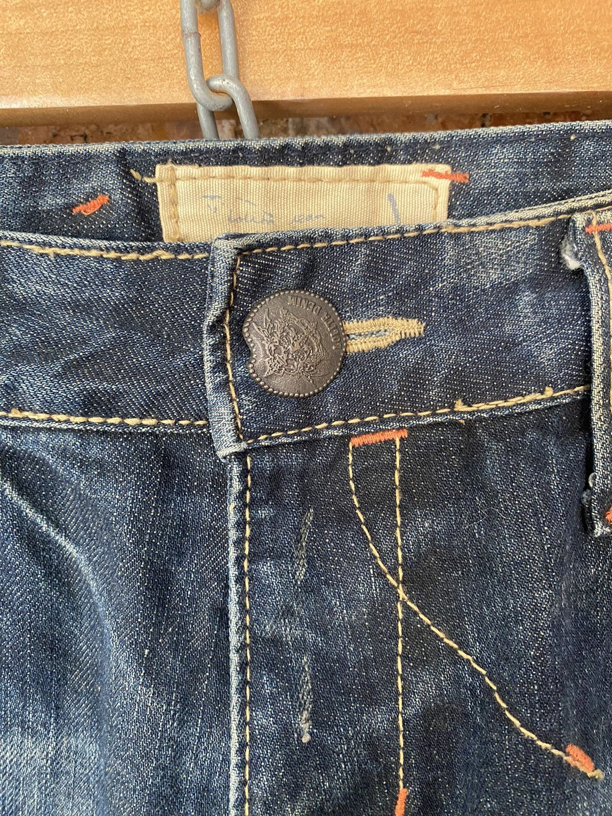 Japanese Brand FLARE🔥Lolita Jeans x Yoshitomo Nara pants Size US 34 / EU 50 - 9 Thumbnail