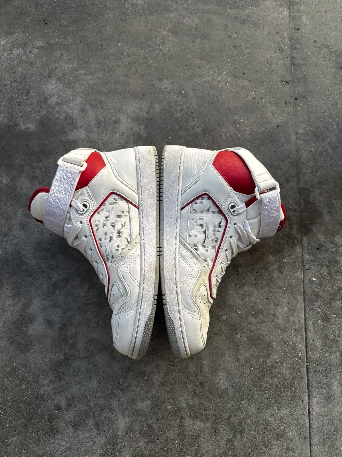 Dior CHRISTIAN DIOR B27 hi-top sneakers designer rare oblique Size US 9.5 / EU 42-43 - 4 Thumbnail