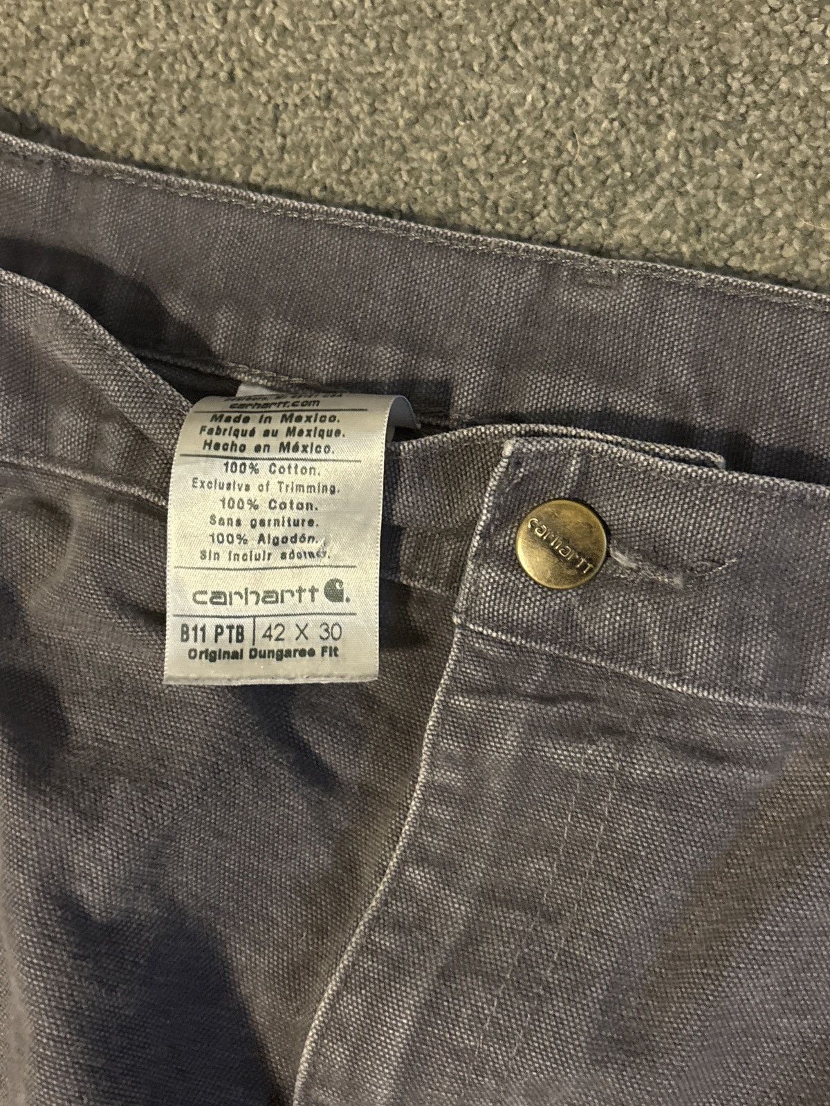 Carhartt Carhart Work Pants Size US 42 / EU 58 - 3 Thumbnail
