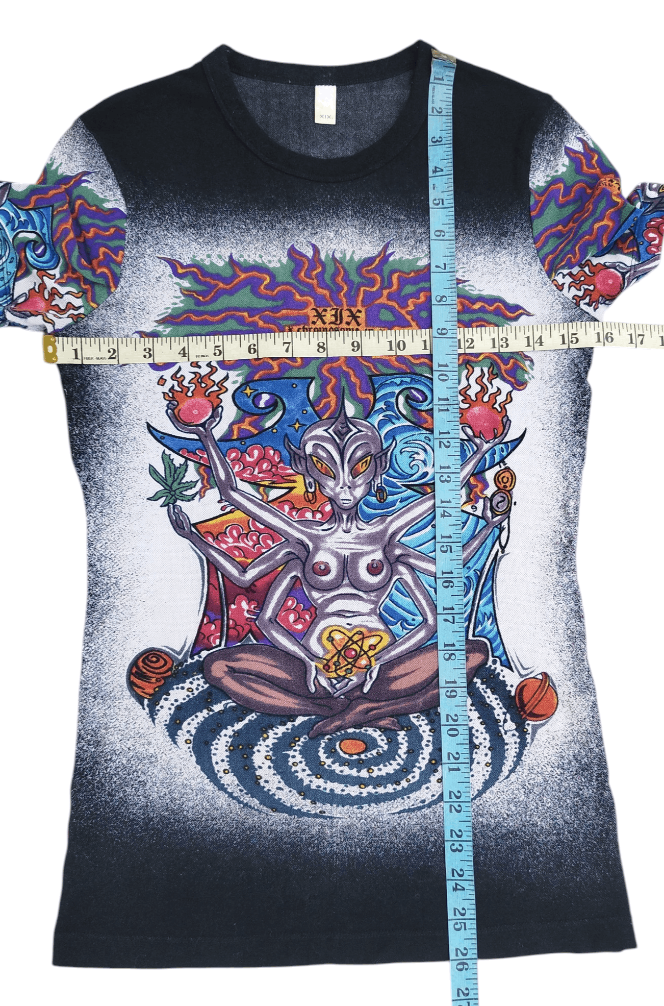 Other XIX chromosome in psychedelic women t-shirt Size S / US 4 / IT 40 - 7 Thumbnail