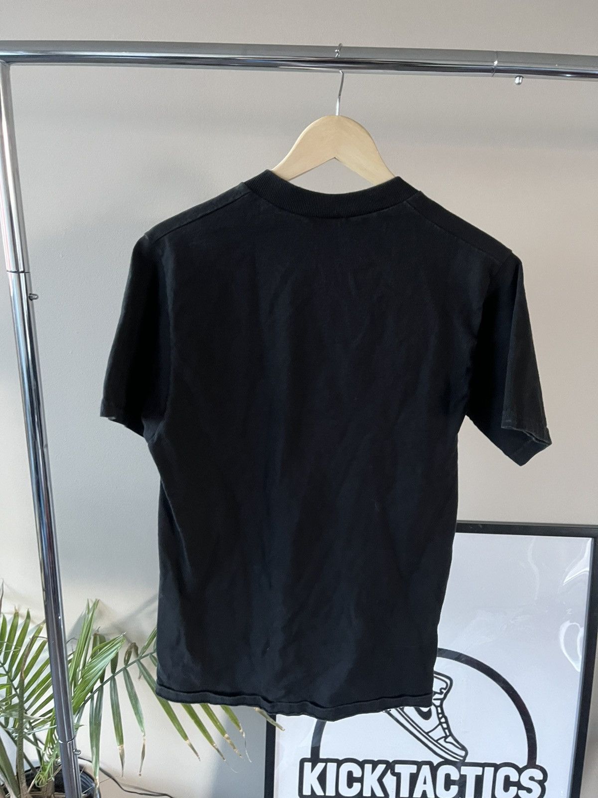 Vintage Vintage Black Blank tee Size US S / EU 44-46 / 1 - 2 Thumbnail