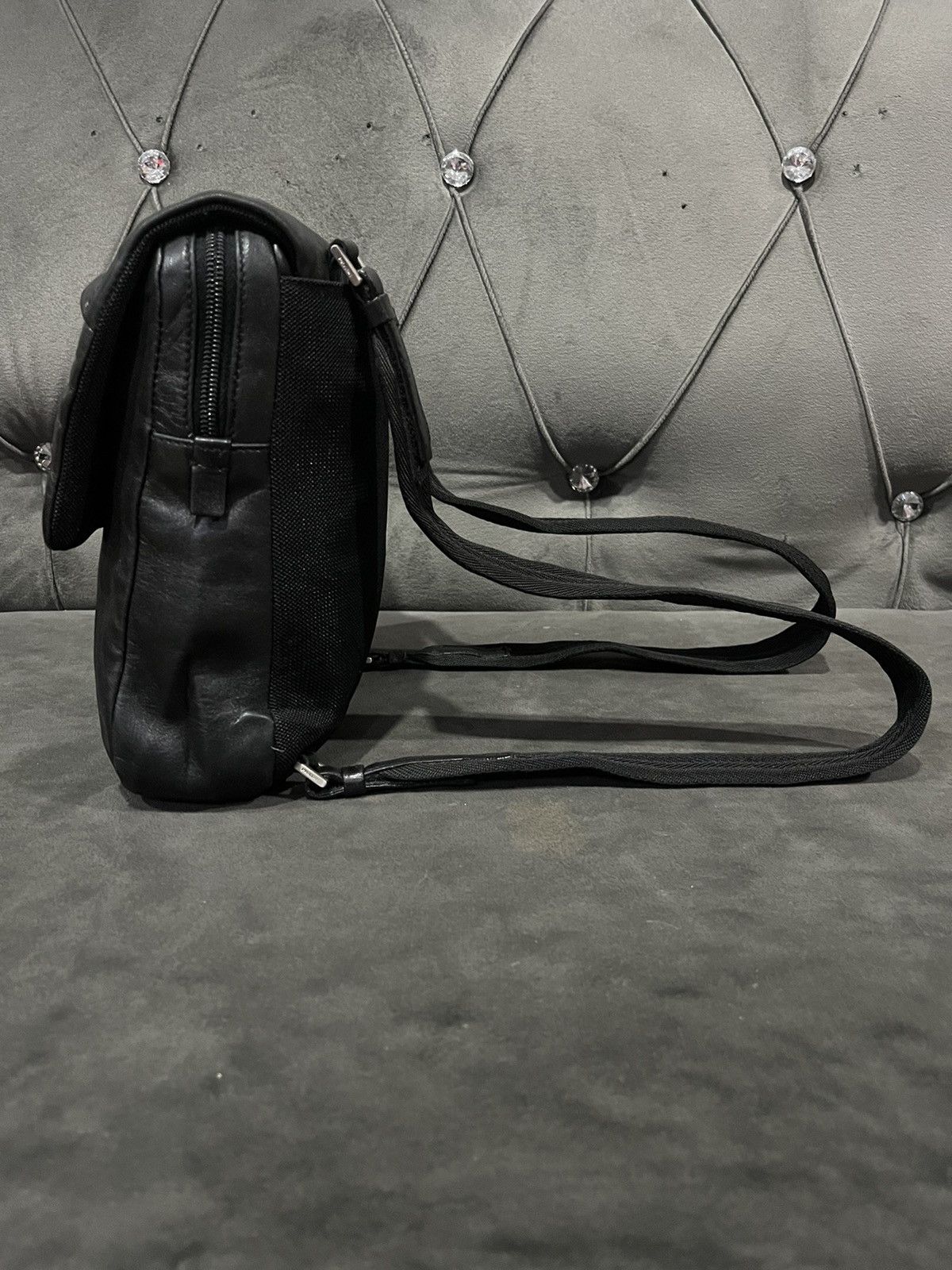 Leather × Prada Authentic PRADA Leather Backpack Size ONE SIZE - 5 Thumbnail