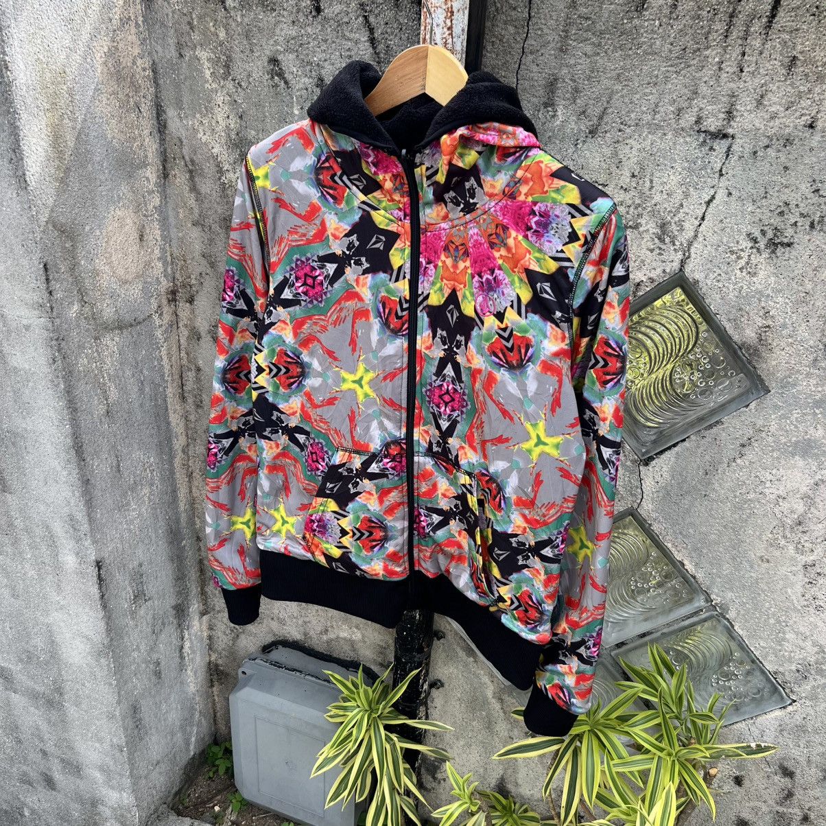 Volcom “VOLCOM” REVERSIBLE OVERPRINT ZIP UP HOODIE Size US M / EU 48-50 / 2 - 3 Thumbnail