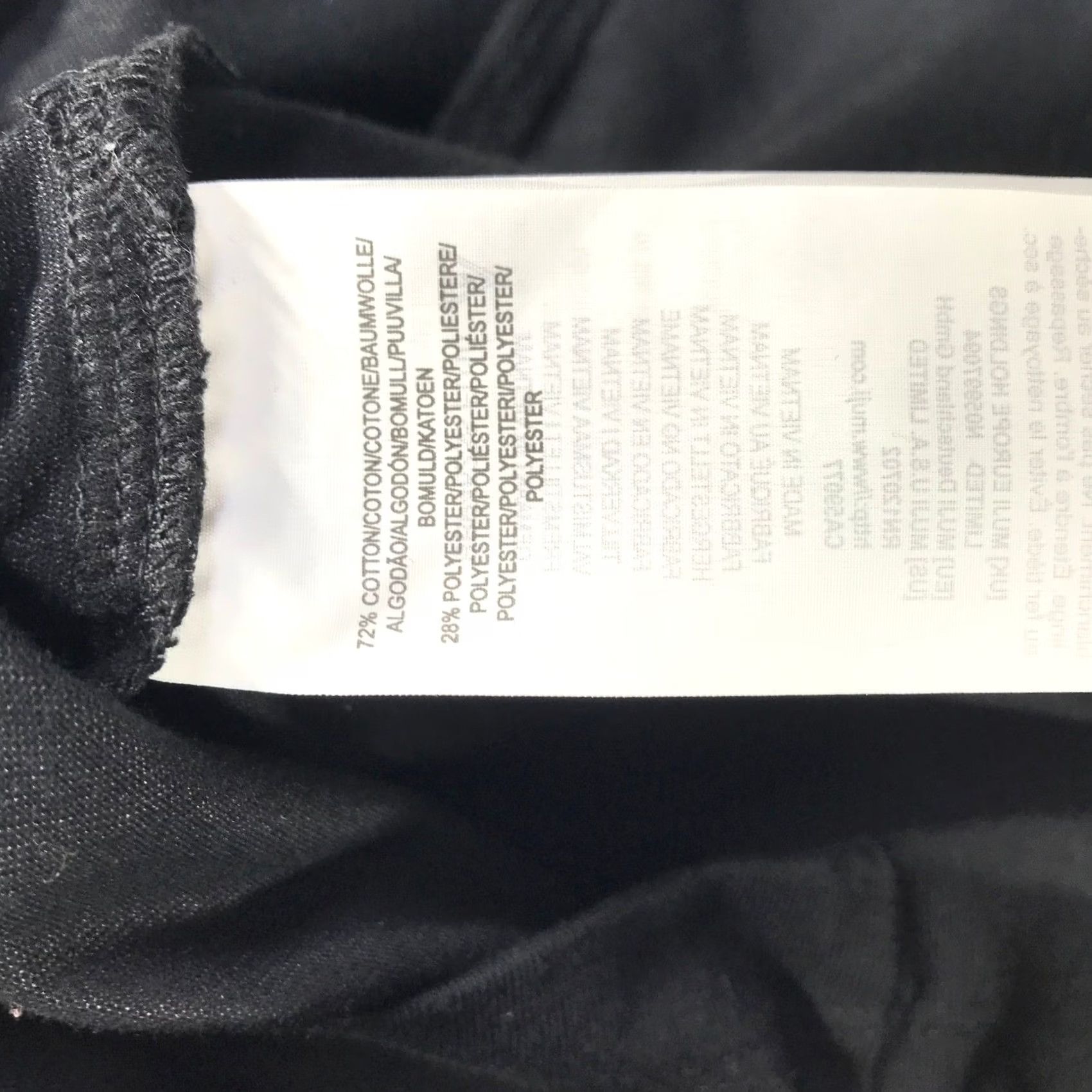 Muji MUJI Black V-Neck Tunic Top Short Sleeve Cotton Blend Size M Womens Oversized Relaxed Jersey Casual Size M / US 6-8 / IT 42-44 - 5 Thumbnail
