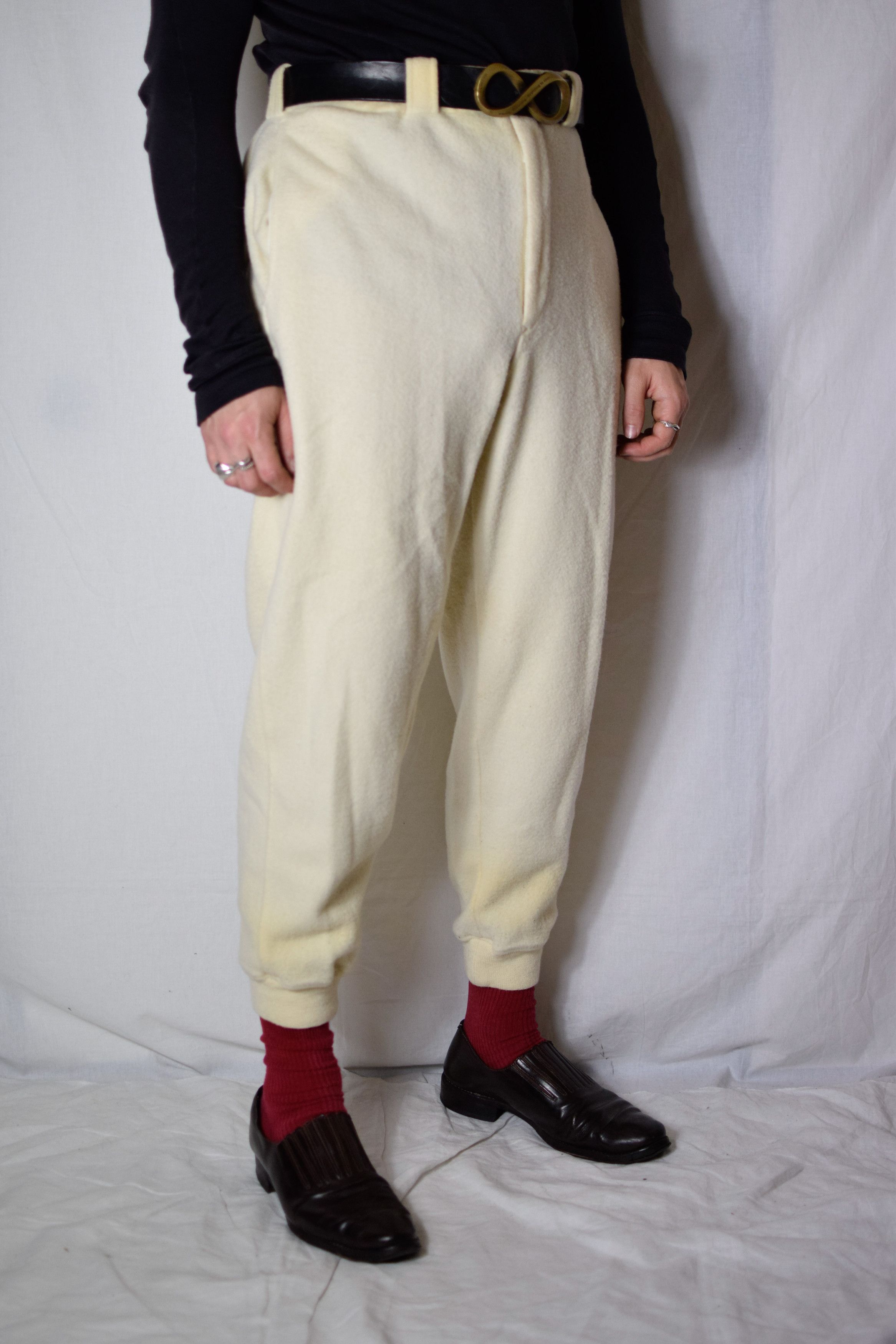Yohji Yamamoto YYPH Archive 80's Soft Wool Pants Size US 32 / EU 48 - 4 Thumbnail