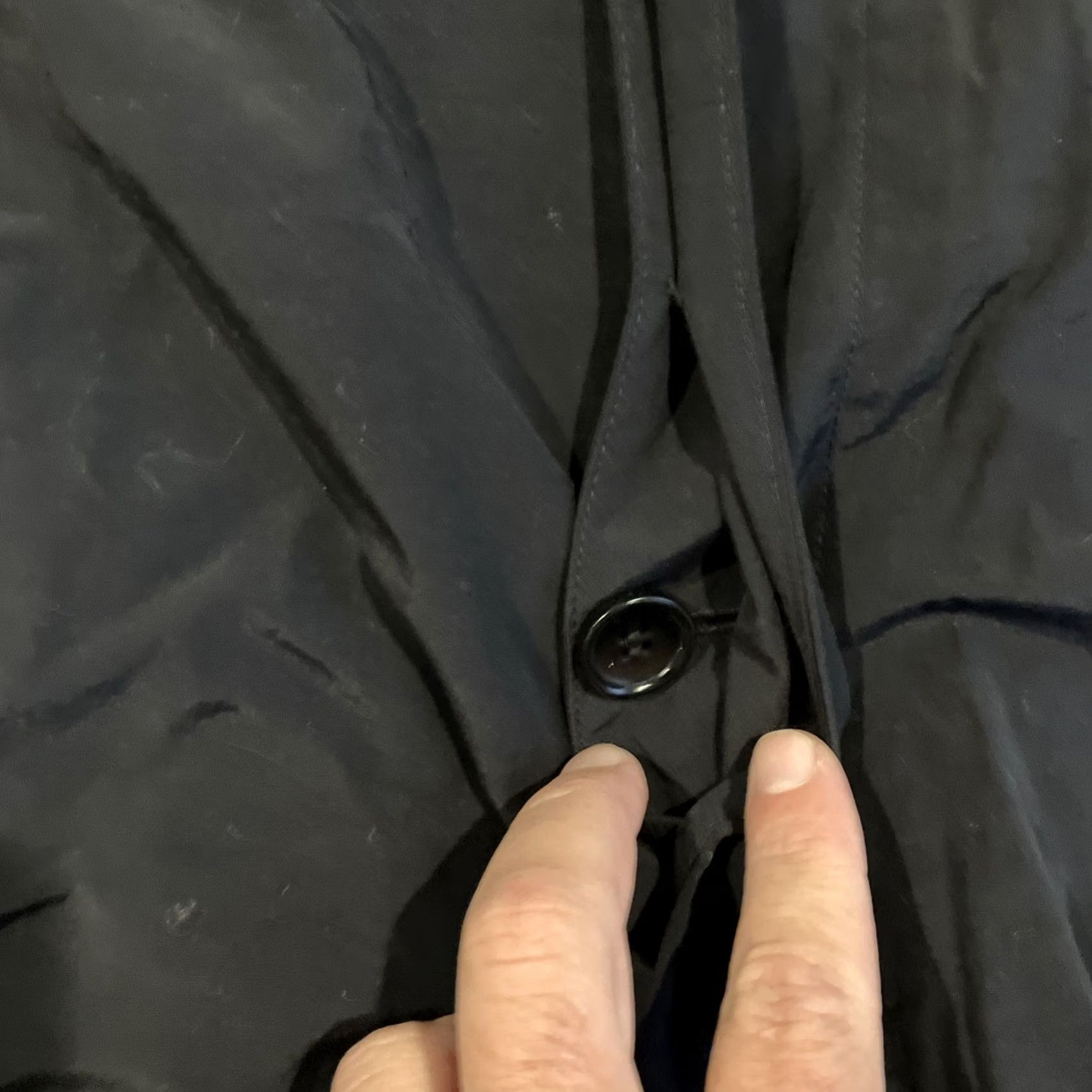 Armani Armani Collezioni Coat Rain Coat Water Repellent Black Men's XL Trench Jacket Coat Weatherproof Muddy Windproof (adjust to fit 200-char max) Size US XL / EU 56 / 4 - 7 Thumbnail