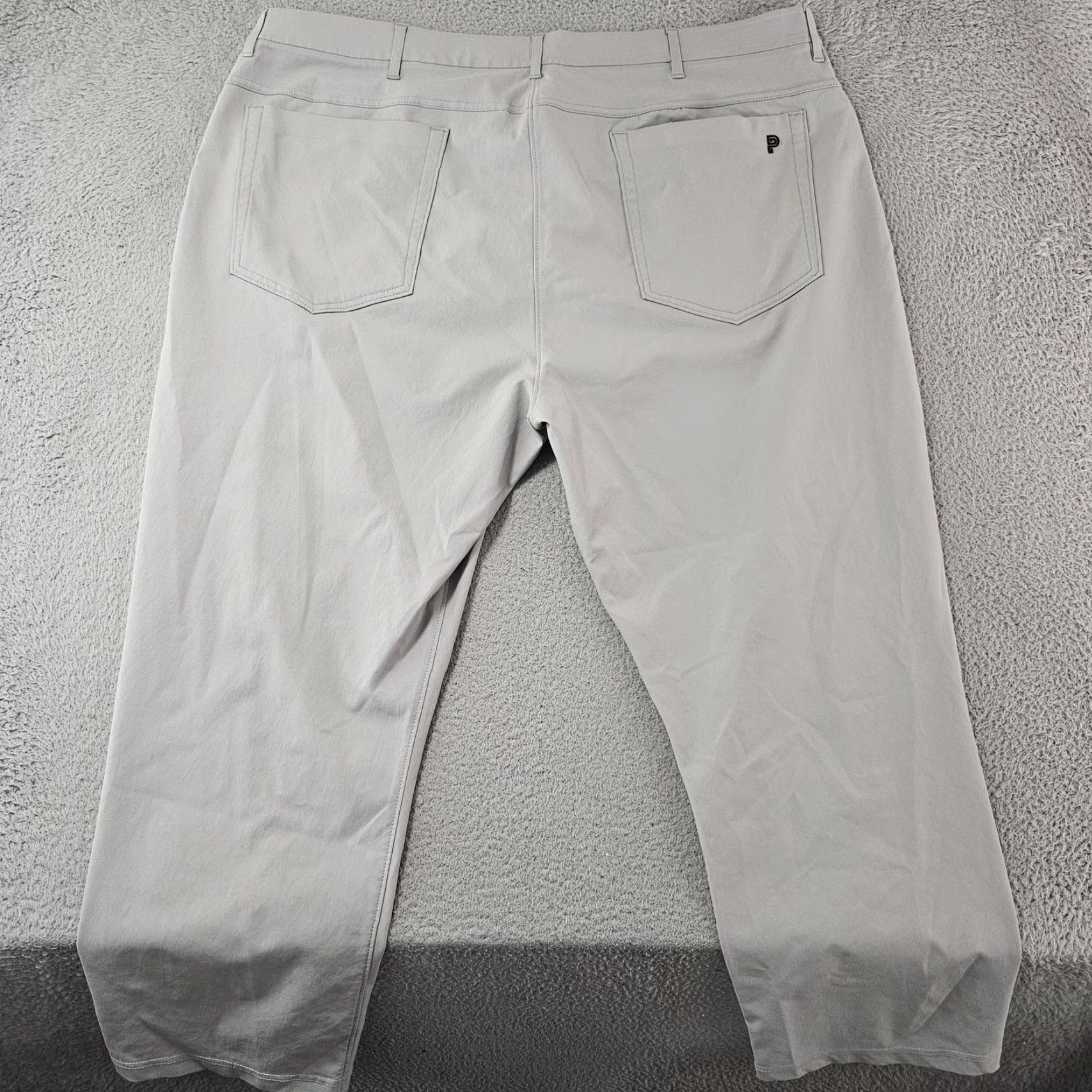 Vintage Public Rec Pants Mens 42x25 Grey Lightweight Stretch Performance Polyester Golf Pants Mens Gray Lightweight Stretch Polyester Golf Regular Fit 42x25 Size US 42 / EU 58 - 7 Thumbnail