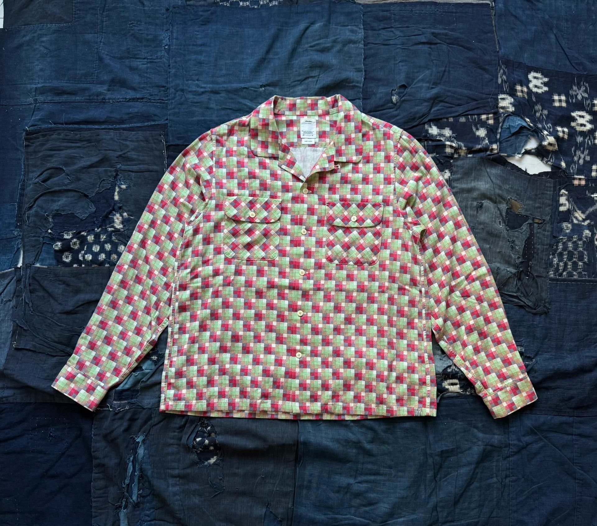 Visvim VISVIM 23SS BOOMER KHADI L/S Plaid Shirt Orange M Size US M / EU 48-50 / 2 - 1 Thumbnail