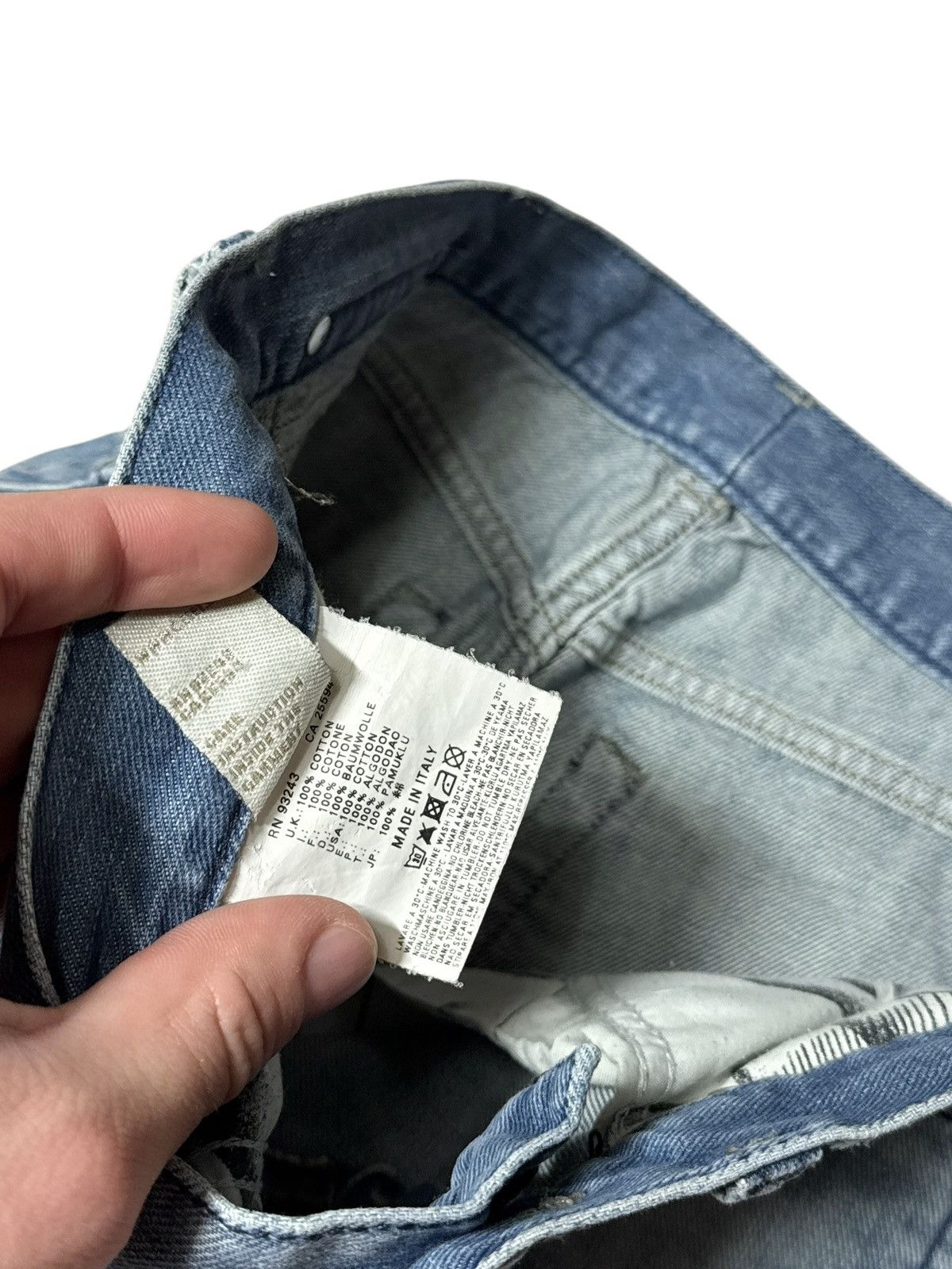 Diesel Vintage Diesel Doozy Faded Jeans Y2K 2000s Avantgarde Size US 28 / EU 44 - 10 Thumbnail
