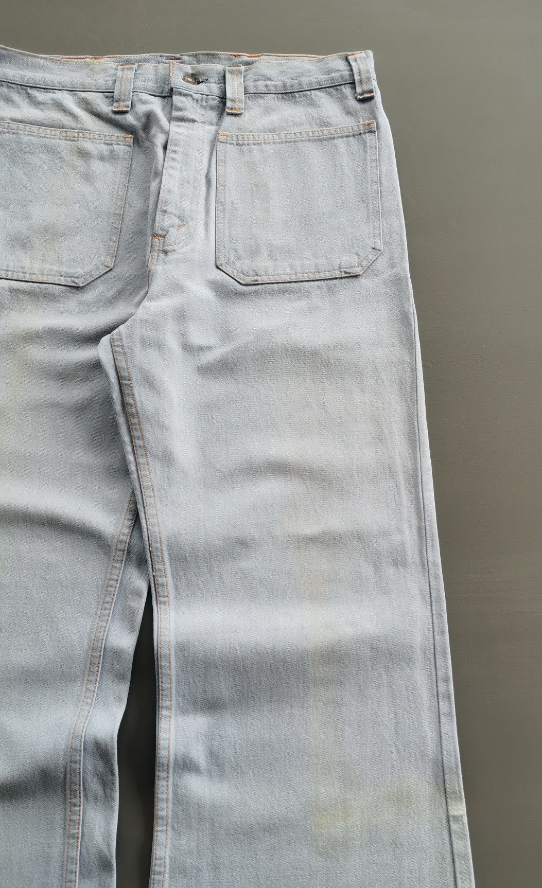 Levi's Flare Bootcut Vintage Levis Orange Tab Denim Jeans Size US 33 - 6 Thumbnail