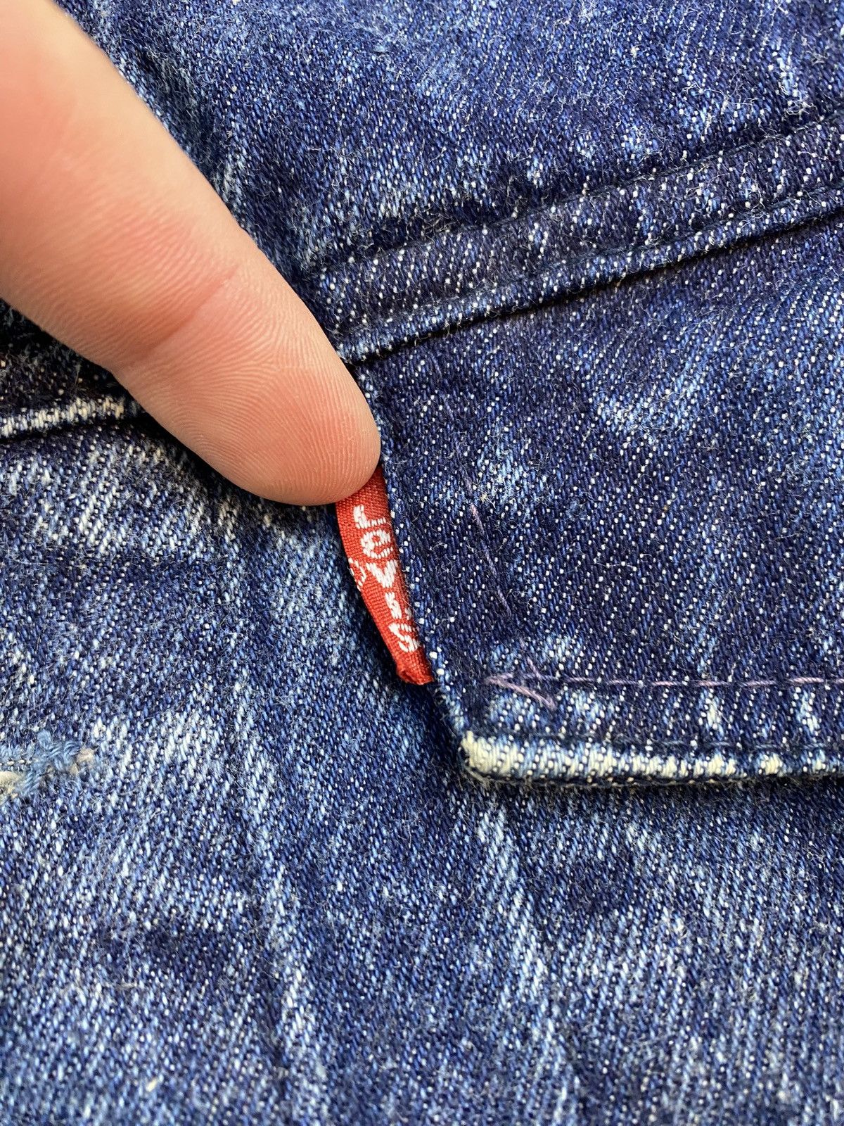 Levi's × Levi's Vintage Clothing × Vintage Vintage 80s Levi's Denim Jacket Size US L / EU 52-54 / 3 - 6 Thumbnail