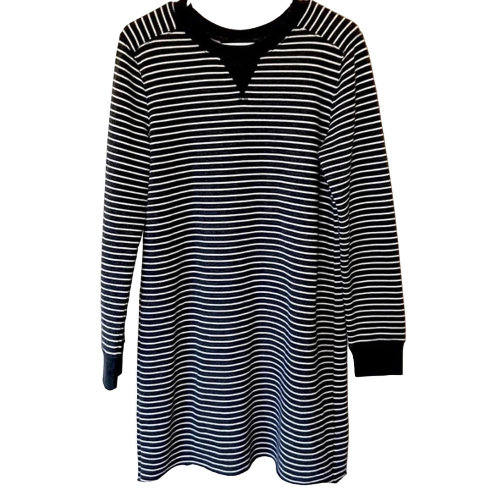 Abercrombie & Fitch Abercrombie & Fitch Grunge 90's Striped Sweatshirt Dress Size M / US 6-8 / IT 42-44 - 1 Thumbnail