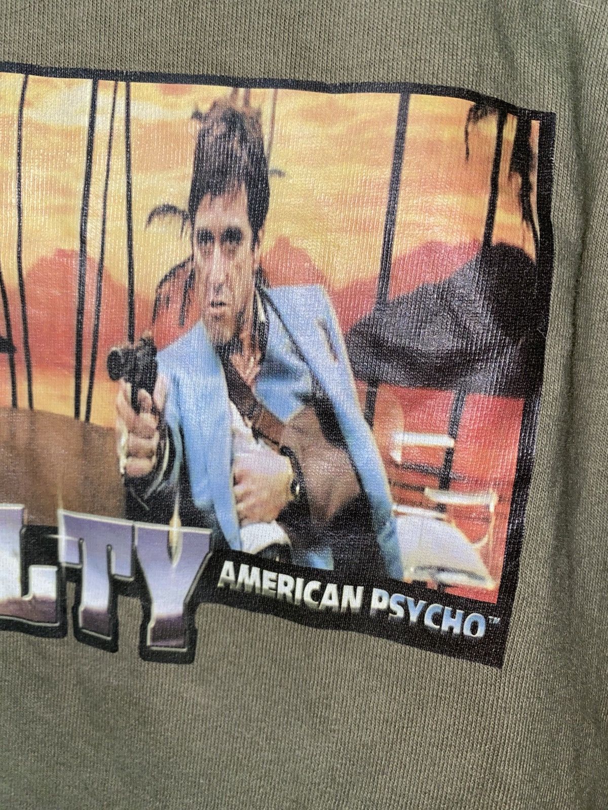 Vintage Vintage Serial Killer American Psycho Scarface Tee Size US L / EU 52-54 / 3 - 7 Thumbnail