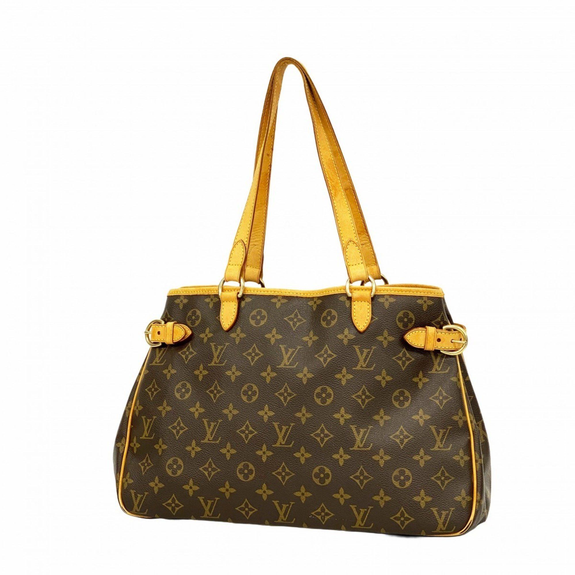 Louis Vuitton Tote Bag Monogram Batignolles Horizontal M51154 Brown Women's