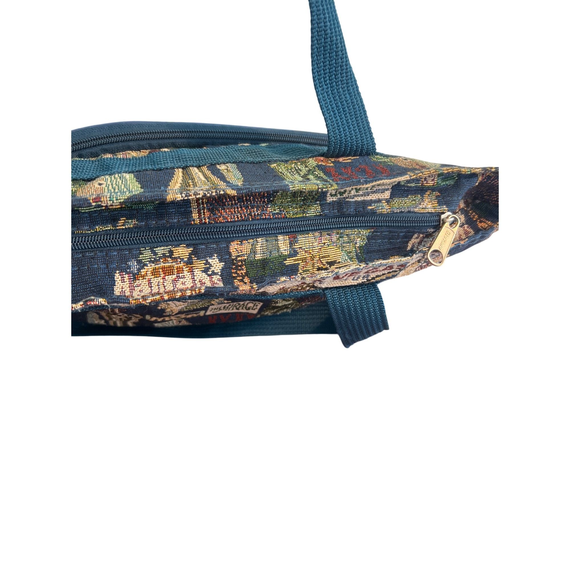 Other Vintage Bovano Las Vegas Tapestry Travel Tote Bag Zipper Top Size ONE SIZE - 7 Thumbnail