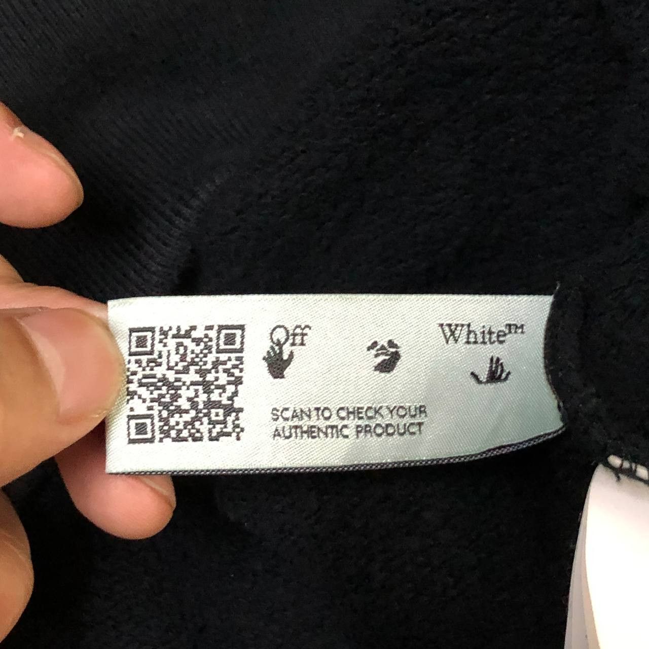 Off-White Off-White Workers Logo hoodie Size US M / EU 48-50 / 2 - 12 Thumbnail
