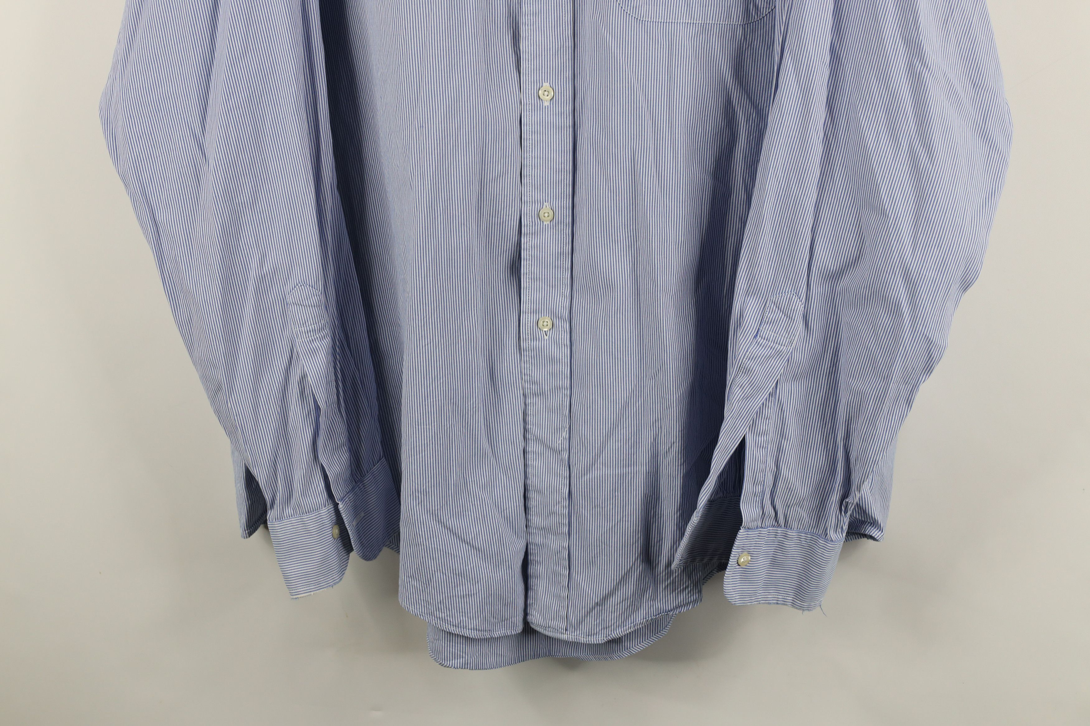 Brooks Brothers × Vintage Vintage 90s Brooks Brothers Button Down Shirt Striped USA Size US M / EU 48-50 / 2 - 3 Thumbnail