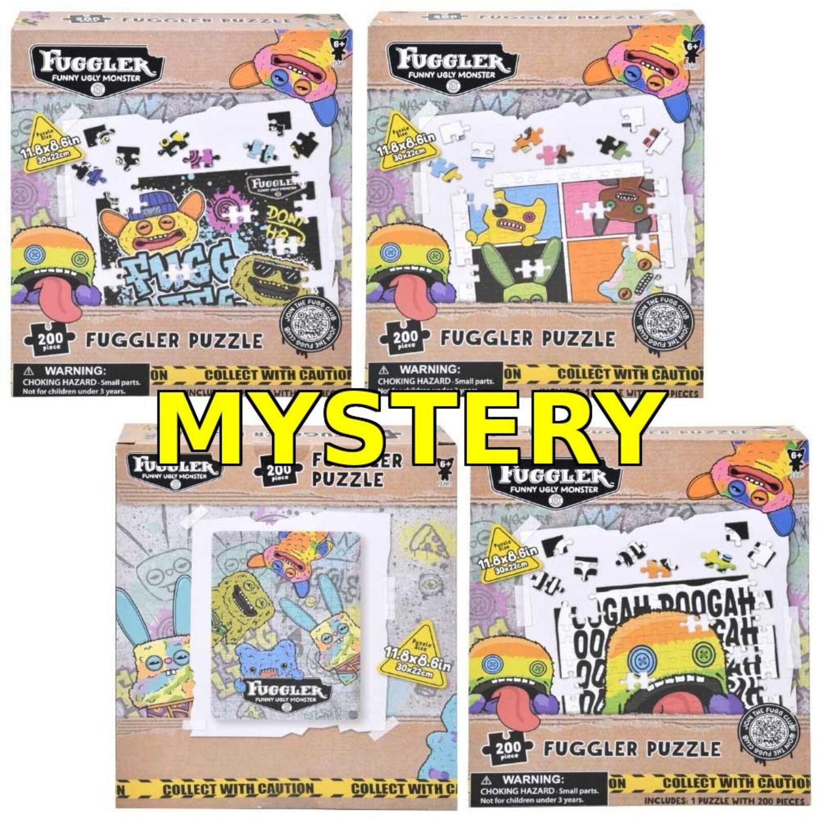 Other Fuggler 200 Piece Puzzle Mystery Size ONE SIZE - 1 Preview