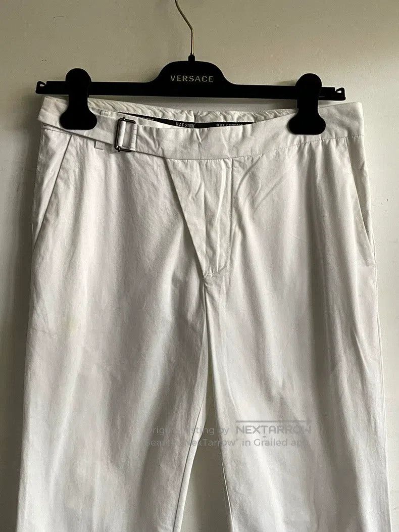 Raf Simons Raf Simons 09ss slanted door lapel belt trousers trousers Size US 30 / EU 46 - 2 Thumbnail