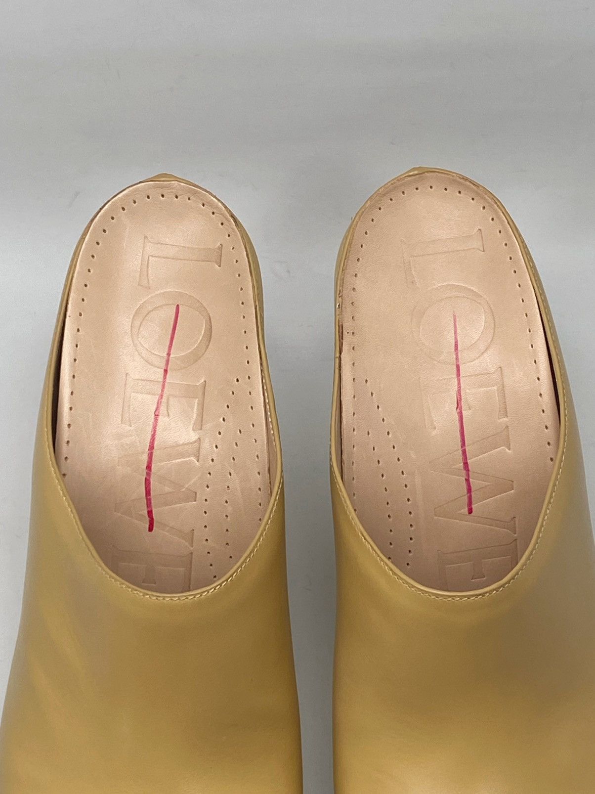 Loewe Loewe Terra 100 leather platform clogs size 37 Size US 7 / IT 37 - 5 Thumbnail