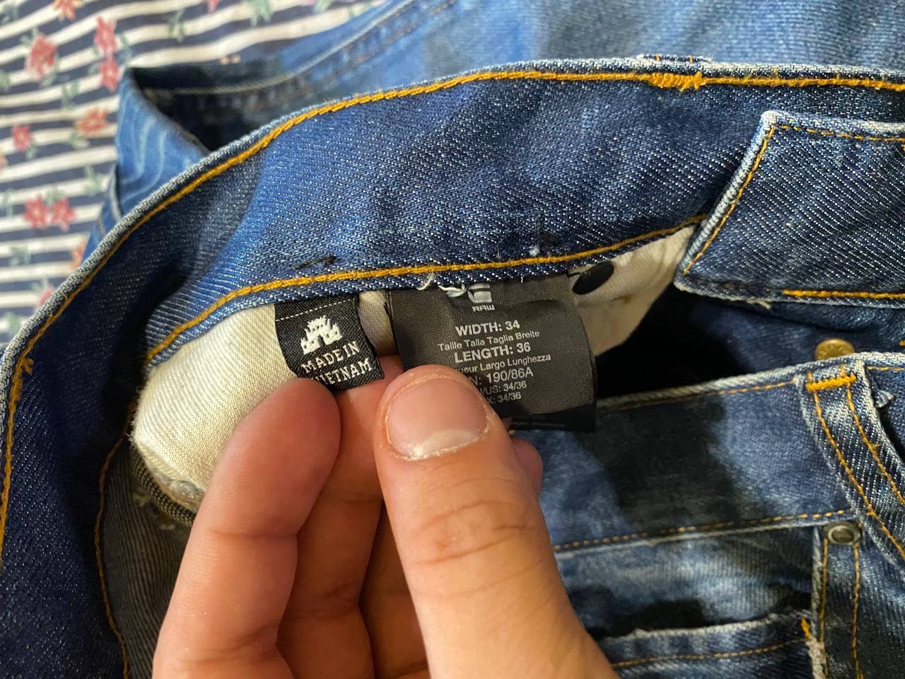 G-Star Vintage G-Star Raw Denim Jeans Size 34 Size US 34 / EU 50 - 2 Thumbnail