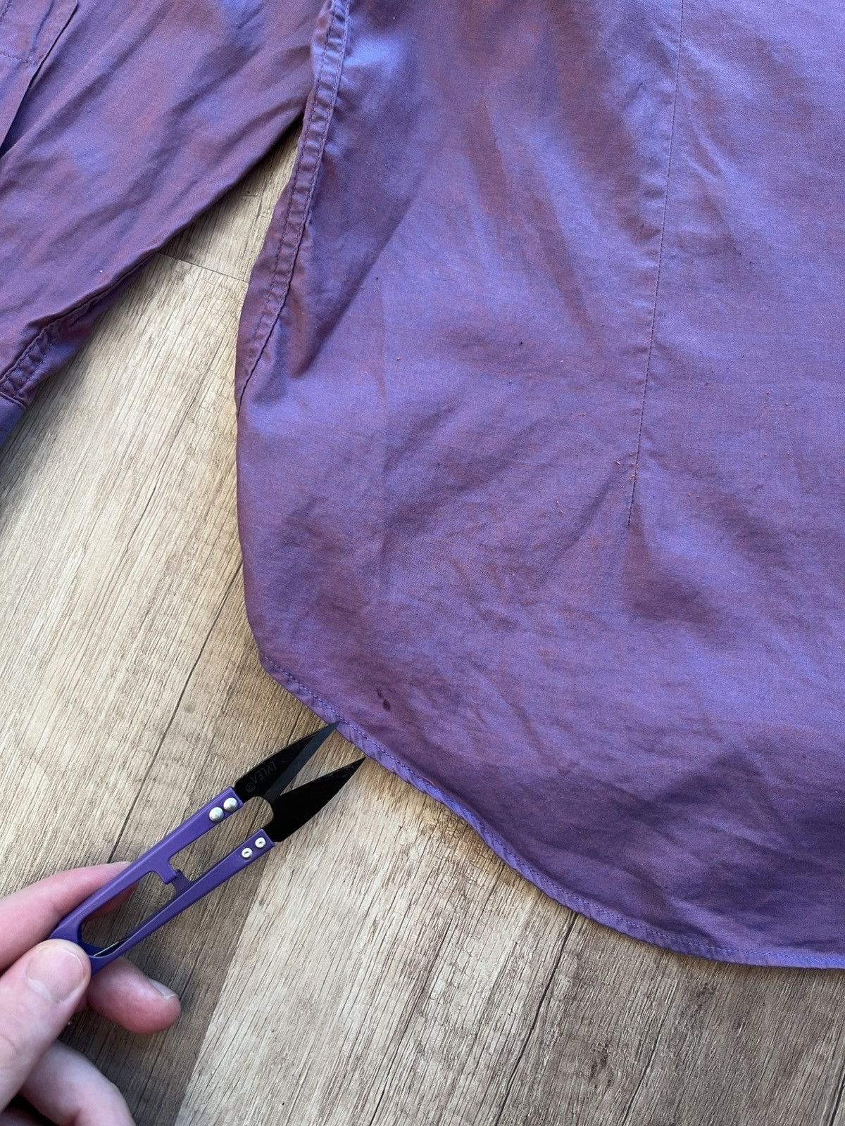 Etro Etro Purple Shirt Size 44 Size US S / EU 44-46 / 1 - 8 Thumbnail