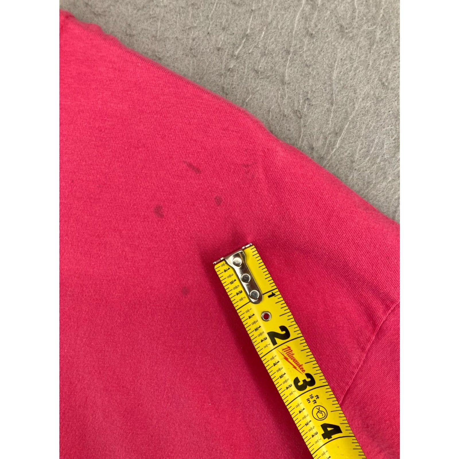 Fruit Of The Loom VINTAGE Fruit of the Loom Women's T-Shirt XL Pink Cars Casual Cotton Fall Spring Summer Size XL / US 12-14 / IT 48-50 - 5 Thumbnail