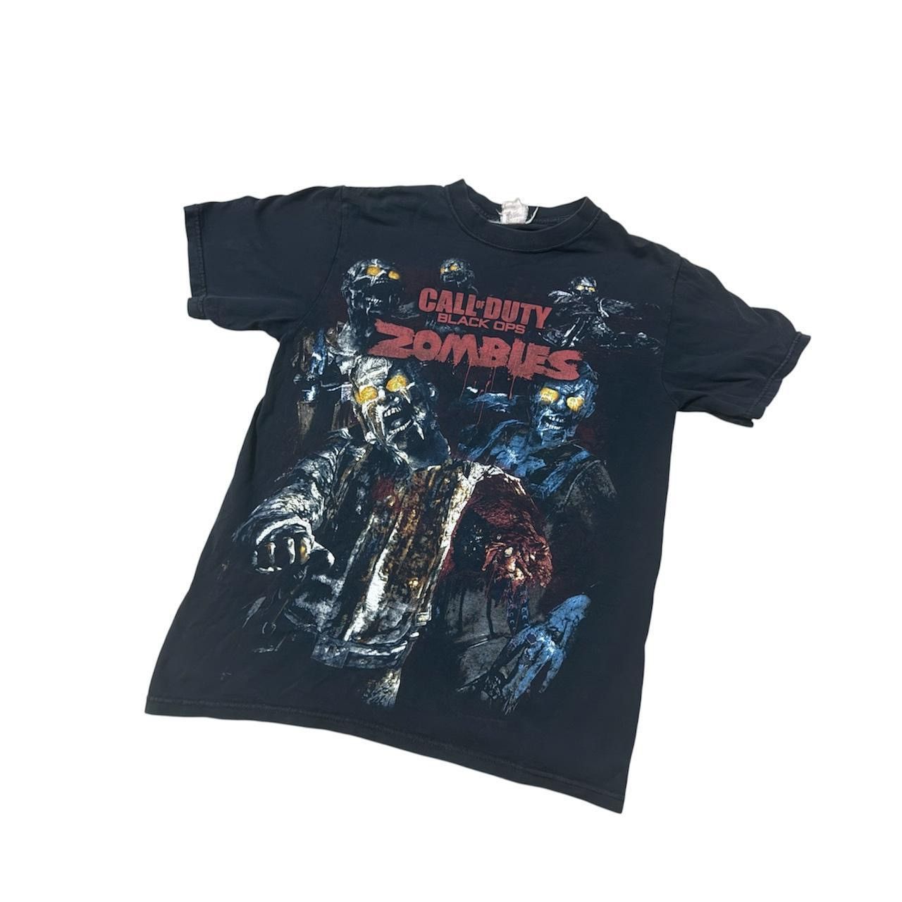 Vintage Vintage 00s Call of Duty Black Ops Zombies T Shirt Size US XS / EU 42 / 0 - 1 Thumbnail