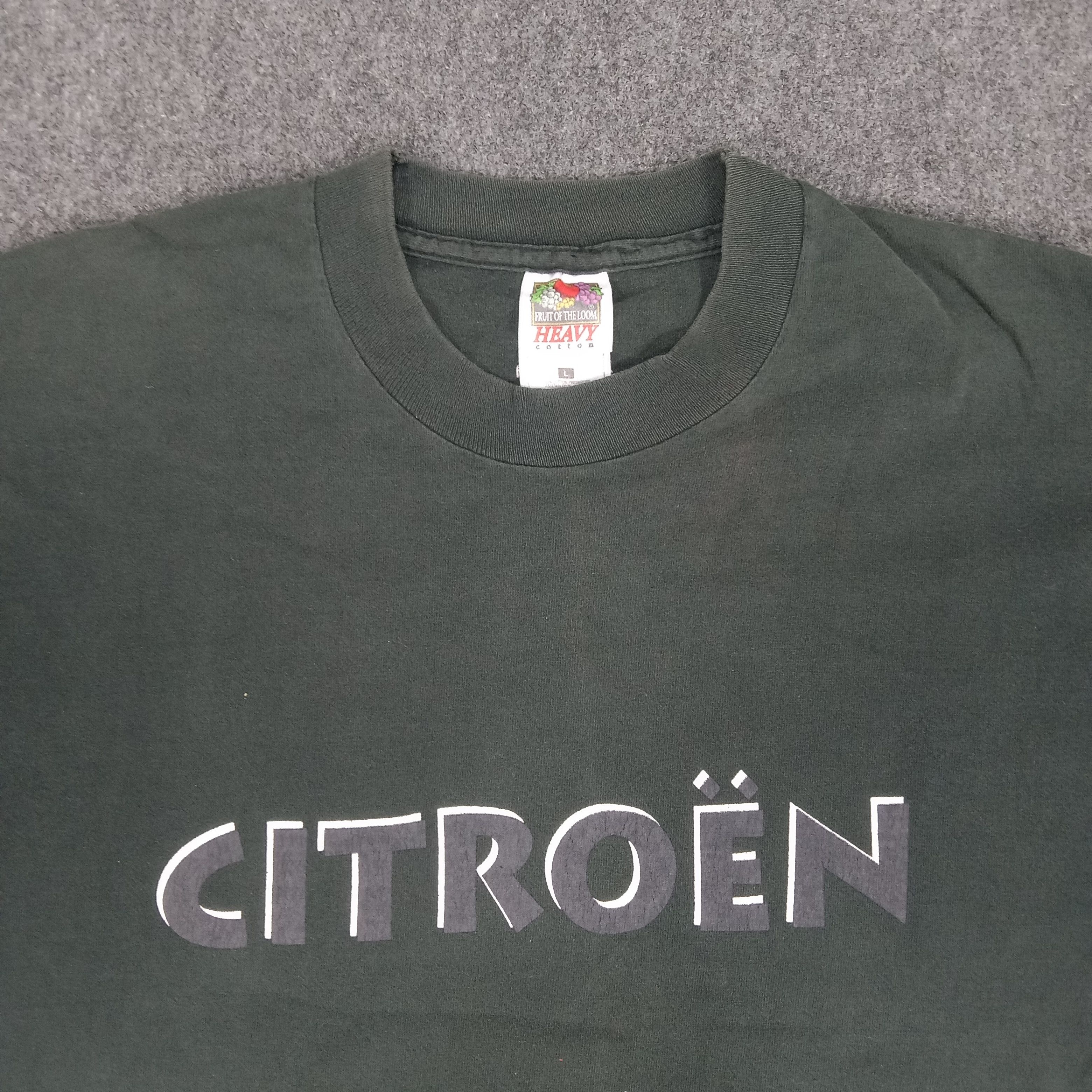 Vintage Citroën French Automobile Brand Rally Team Tshirt Size US L / EU 52-54 / 3 - 2 Thumbnail