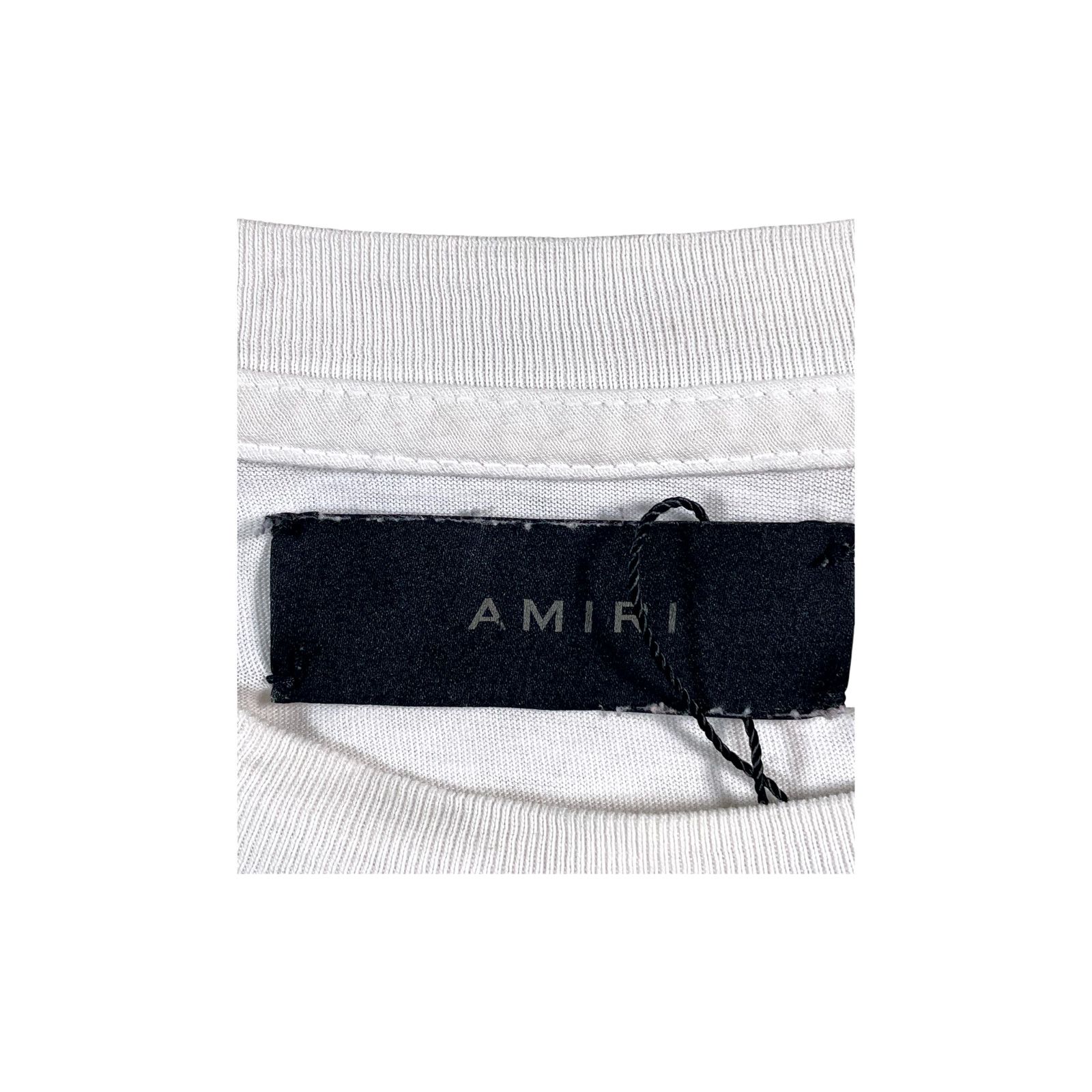 Amiri Amiri Les Amoureux White Tee Size US S / EU 44-46 / 1 - 4 Thumbnail