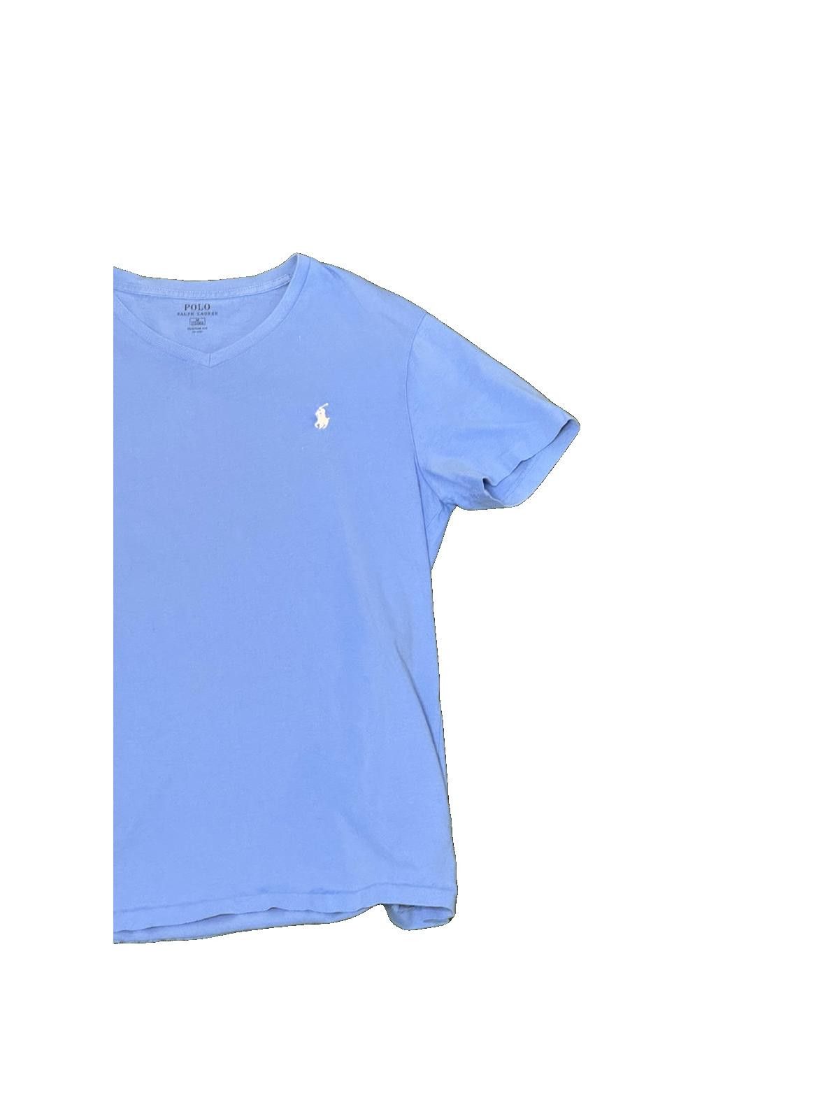 Polo Ralph Lauren Ladies Ralph Lauren V-Neck T-Shirt Size M / US 6-8 / IT 42-44 - 3 Thumbnail